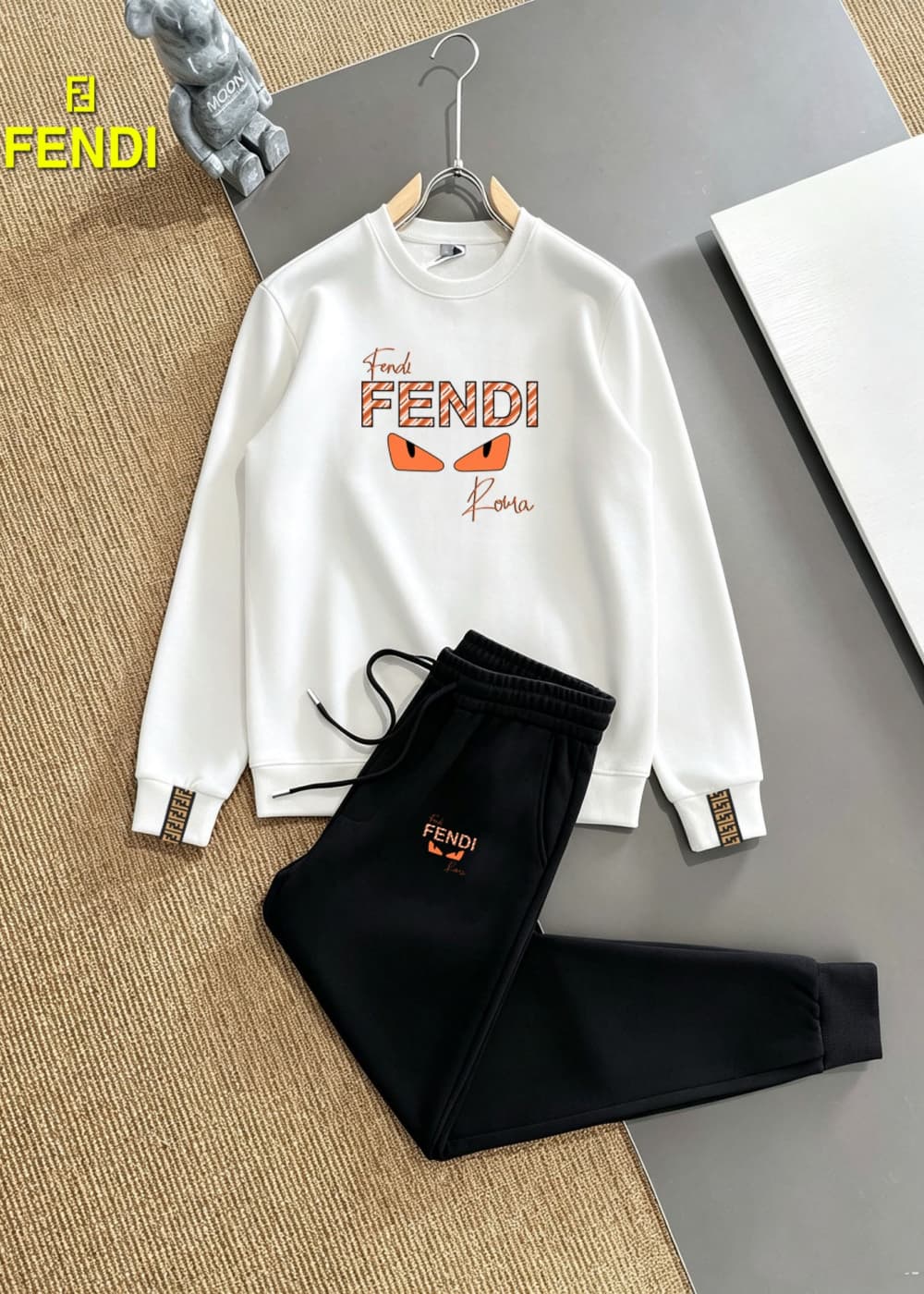Cheap Fendi Tracksuits for Men in 234950, $60 USD- [IB234950] - Replica Fendi Tracksuits for Men