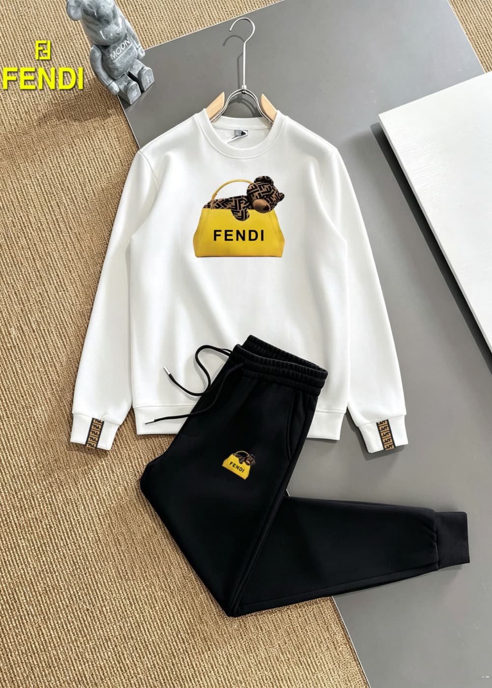 Cheap Fendi Tracksuits for Men in 234956, $60 USD- [IB234956] - Replica Fendi Tracksuits for Men