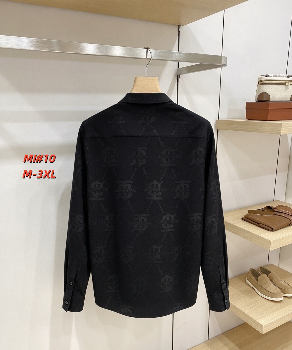 Cheap Burberry Long-Sleeved Polo Shirts for Men in 235061, $40 USD- [IB235061] - Replica Burberry Long-Sleeved Polo Shirts for Men