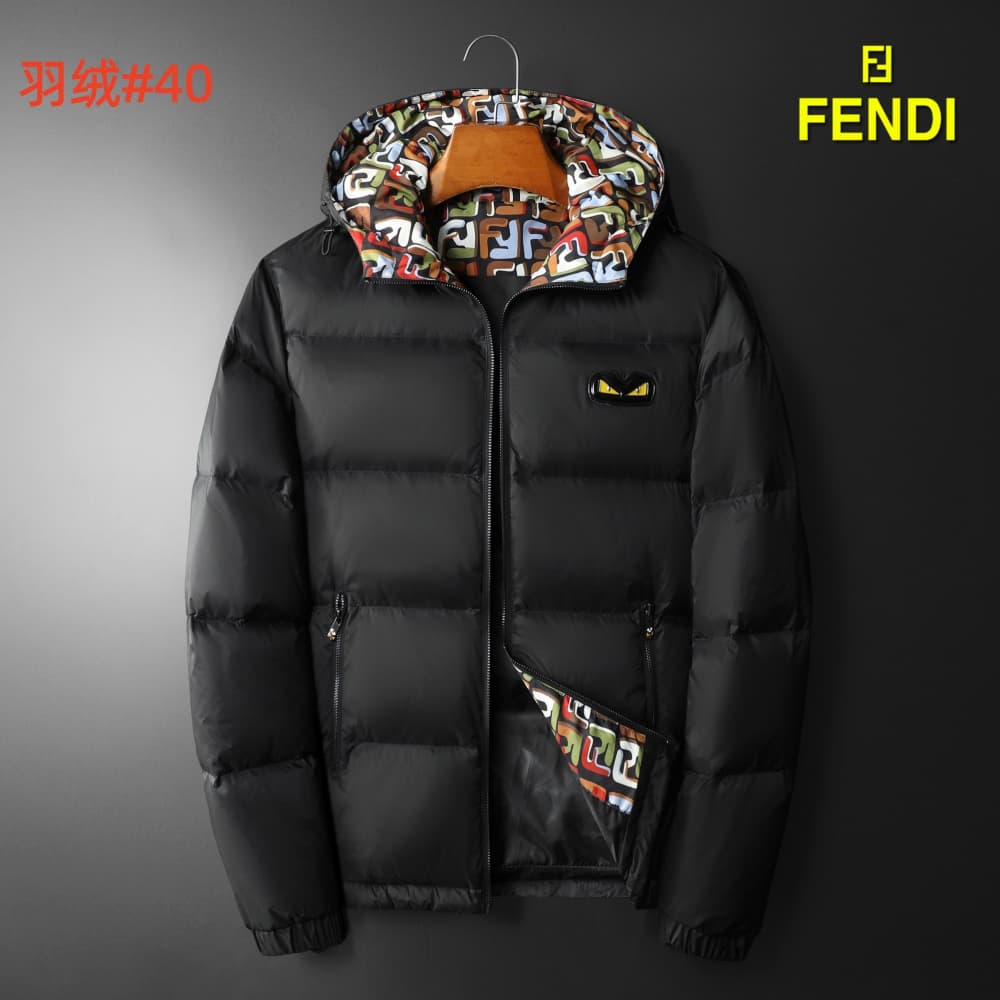 Cheap Fendi Down Coats For Men in 235225, $135 USD- [IB235225] - Replica Fendi Down Coats For Men