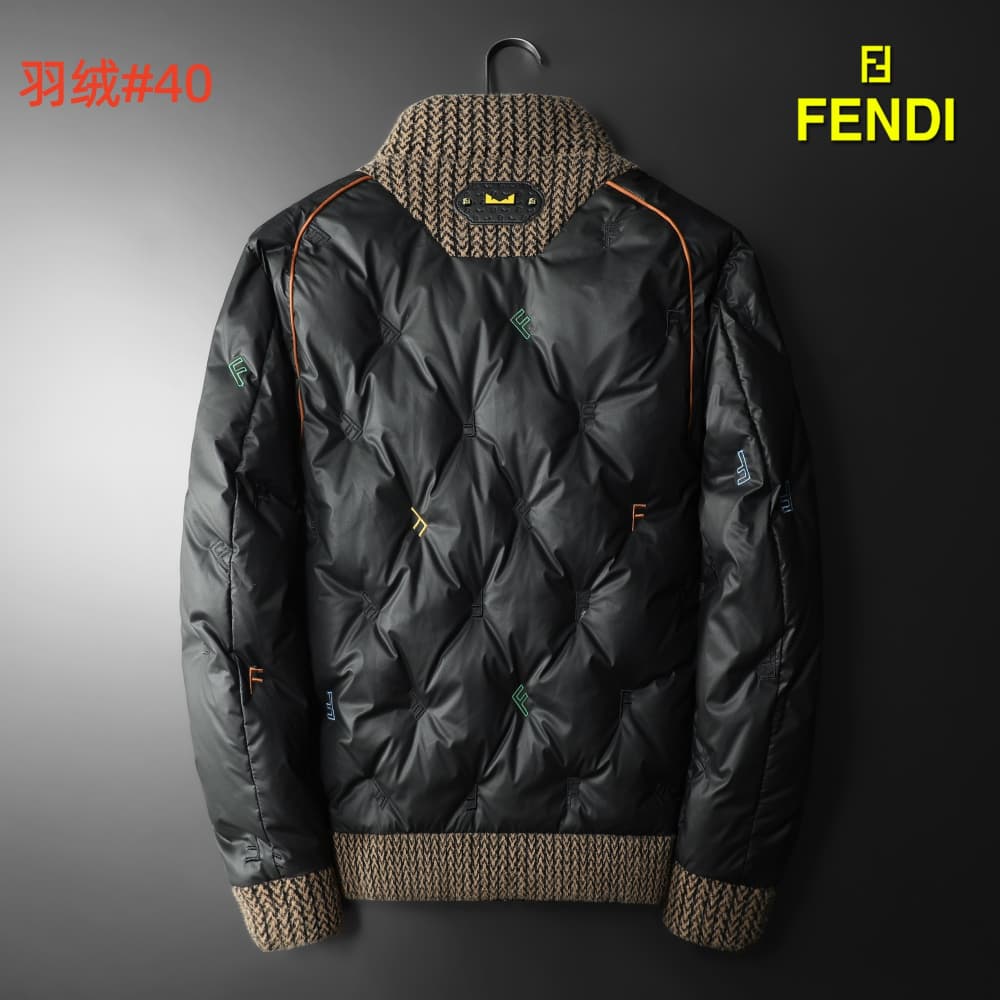 Cheap Fendi Down Coats For Men in 235226, $135 USD- [IB235226] - Replica Fendi Down Coats For Men