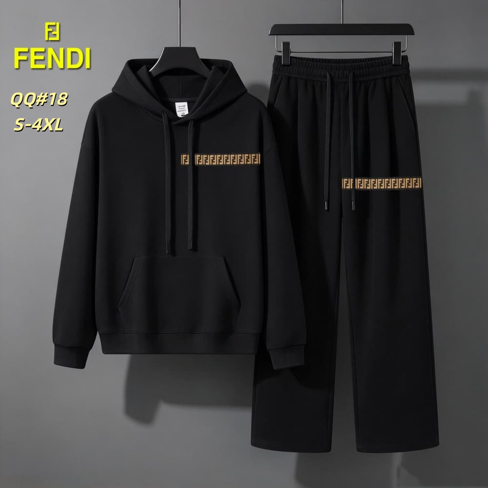Cheap Fendi Tracksuits for Men in 235277, $70 USD- [IB235277] - Replica Fendi Tracksuits for Men