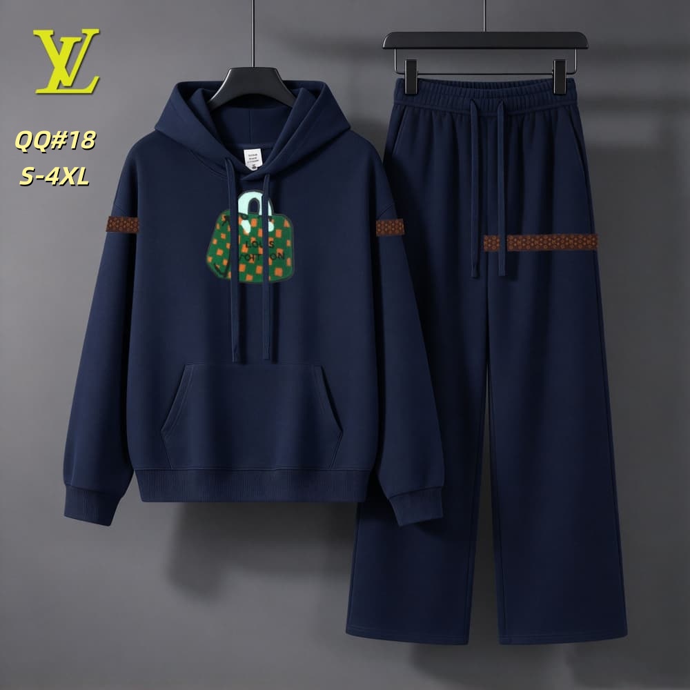 Cheap Louis Vuitton Tracksuits for Men in 235309, $70 USD- [IB235309] - Replica Louis Vuitton Tracksuits for Men