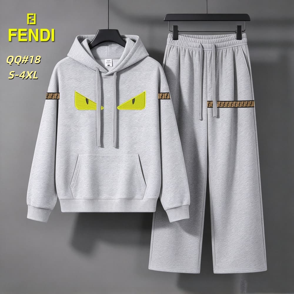 Cheap Fendi Tracksuits for Men in 235386, $70 USD- [IB235386] - Replica Fendi Tracksuits for Men