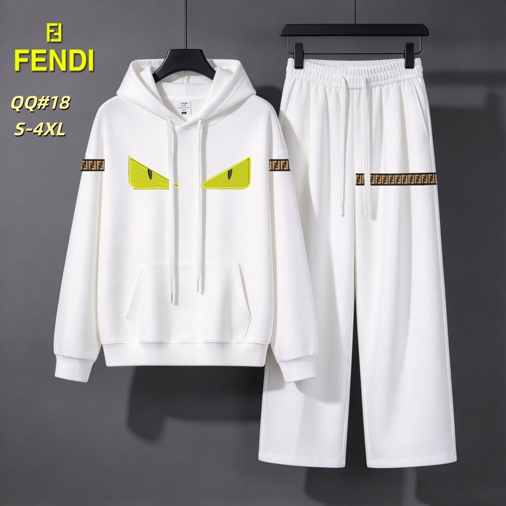 Cheap Fendi Tracksuits for Men in 235393, $70 USD- [IB235393] - Replica Fendi Tracksuits for Men