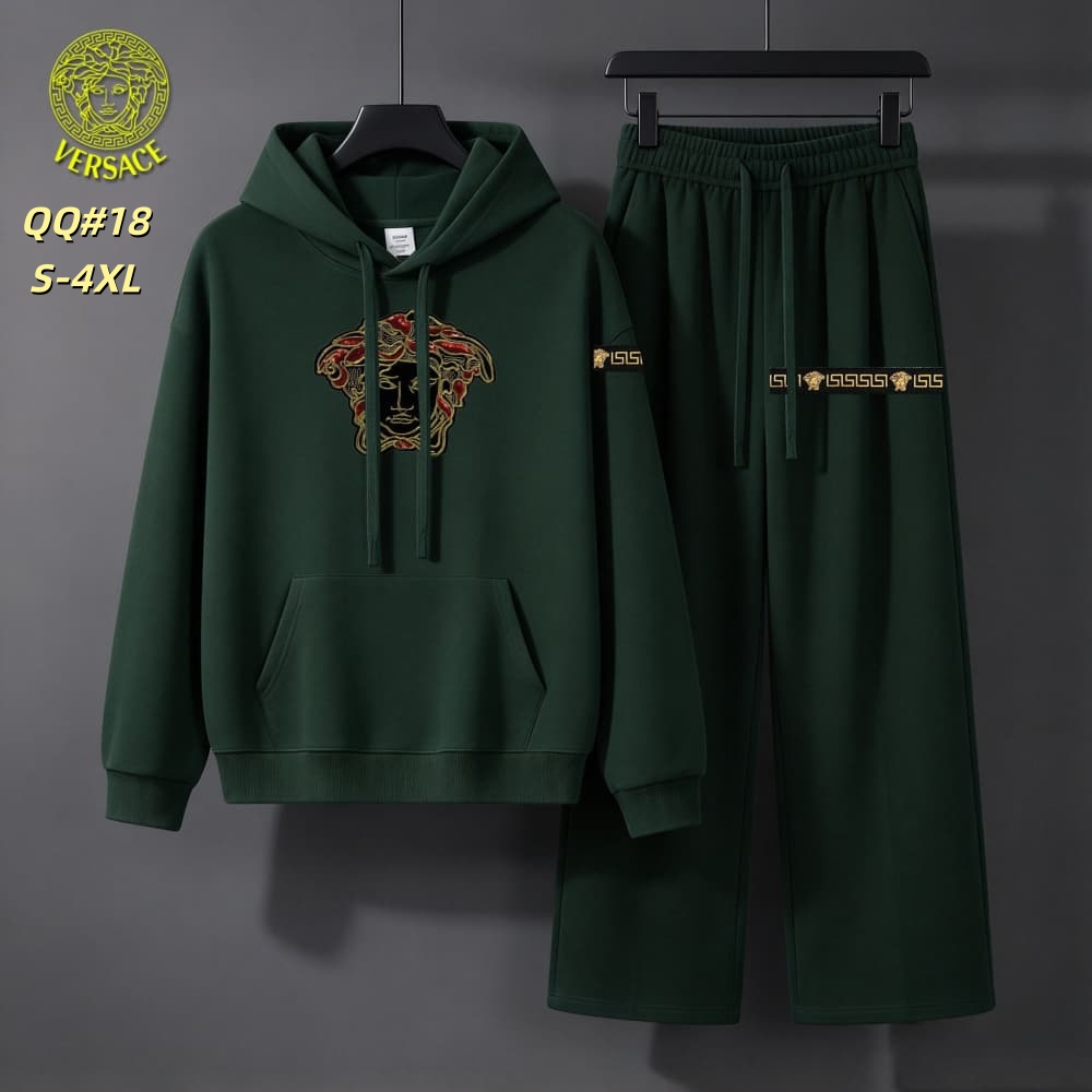 Cheap Versace Tracksuits for Men in 235402, $70 USD- [IB235402] - Replica Versace Tracksuits for Men