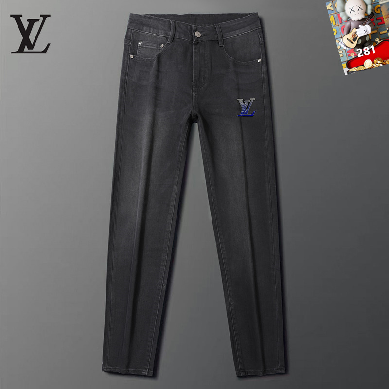 Cheap Louis Vuitton Jeans for Men in 235521, $65 USD- [IB235521] - Replica Louis Vuitton Jeans for Men