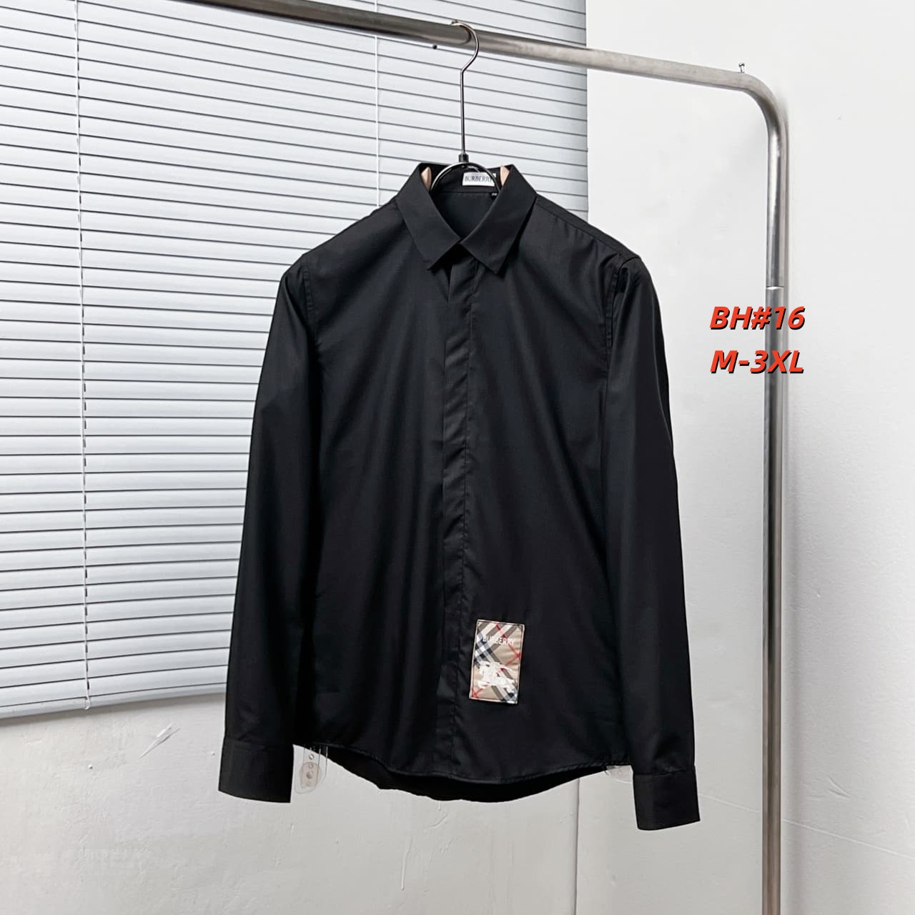 Cheap Burberry Long-Sleeved Polo Shirts for Men in 235553, $60 USD- [IB235553] - Replica Burberry Long-Sleeved Polo Shirts for Men