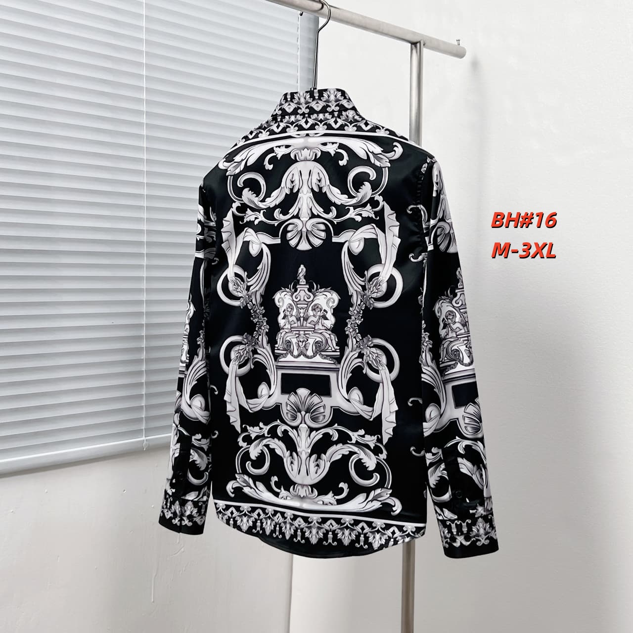 Cheap Versace Long-Sleeved Polo T-Shirts for Men in 235557, $60 USD- [IB235557] - Replica Versace Long-Sleeved Polo T-Shirts for Men