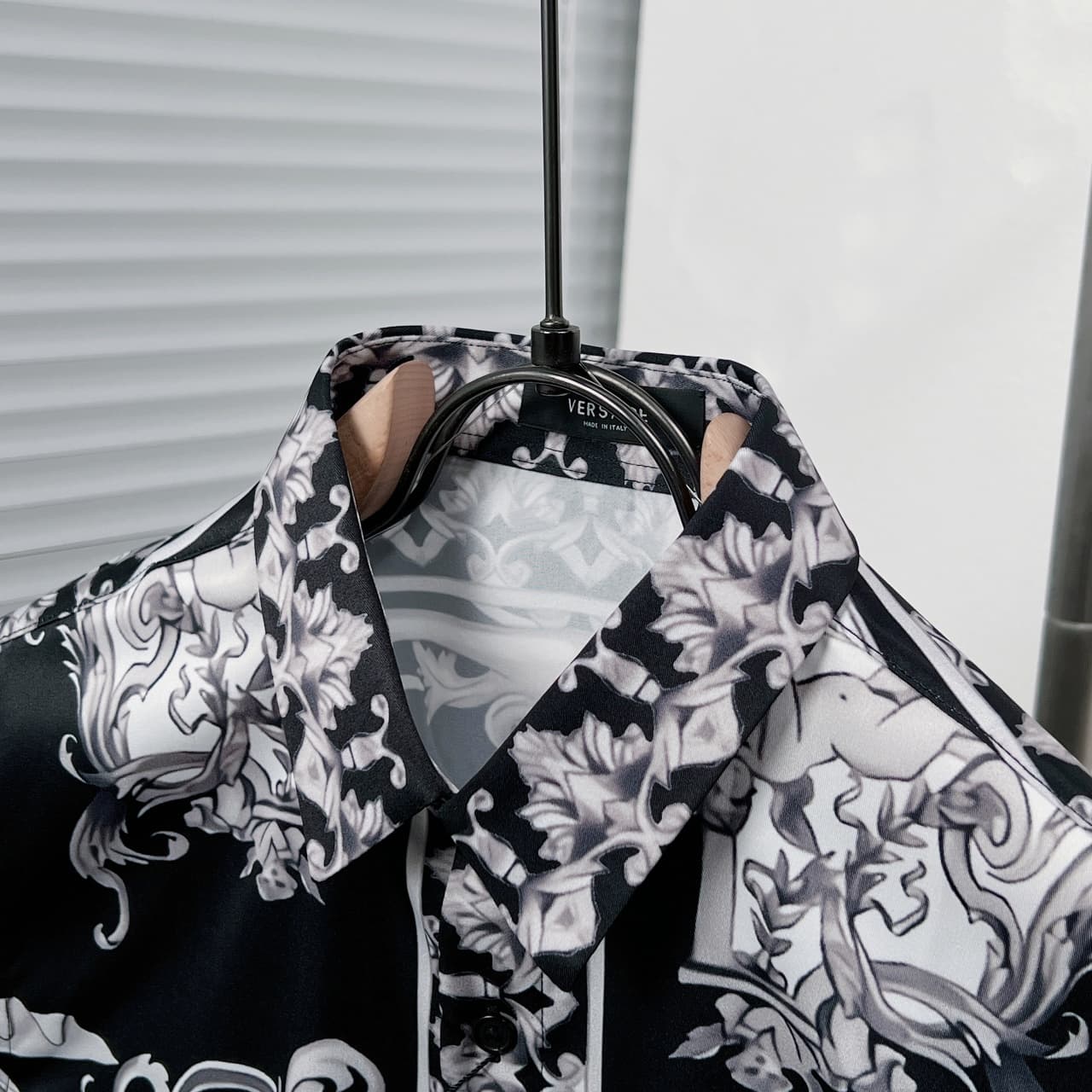 Cheap Versace Long-Sleeved Polo T-Shirts for Men in 235557, $60 USD- [IB235557] - Replica Versace Long-Sleeved Polo T-Shirts for Men