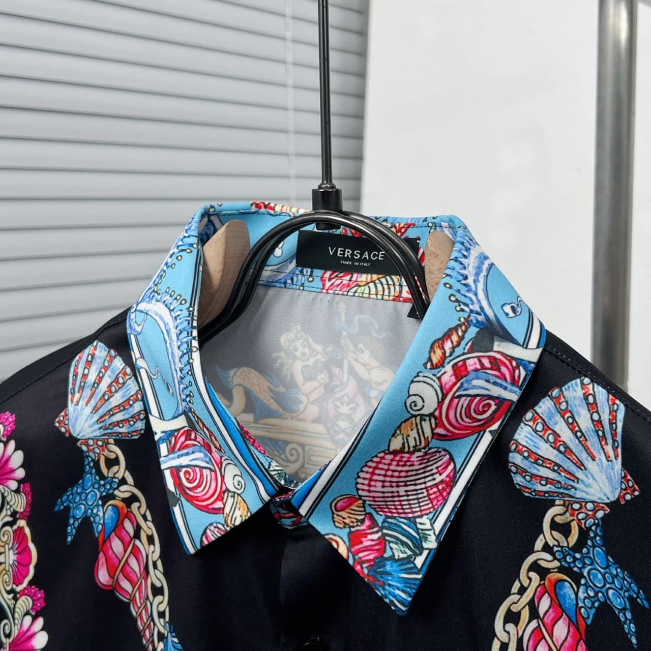 Cheap Versace Long-Sleeved Polo T-Shirts for Men in 235559, $60 USD- [IB235559] - Replica Versace Long-Sleeved Polo T-Shirts for Men