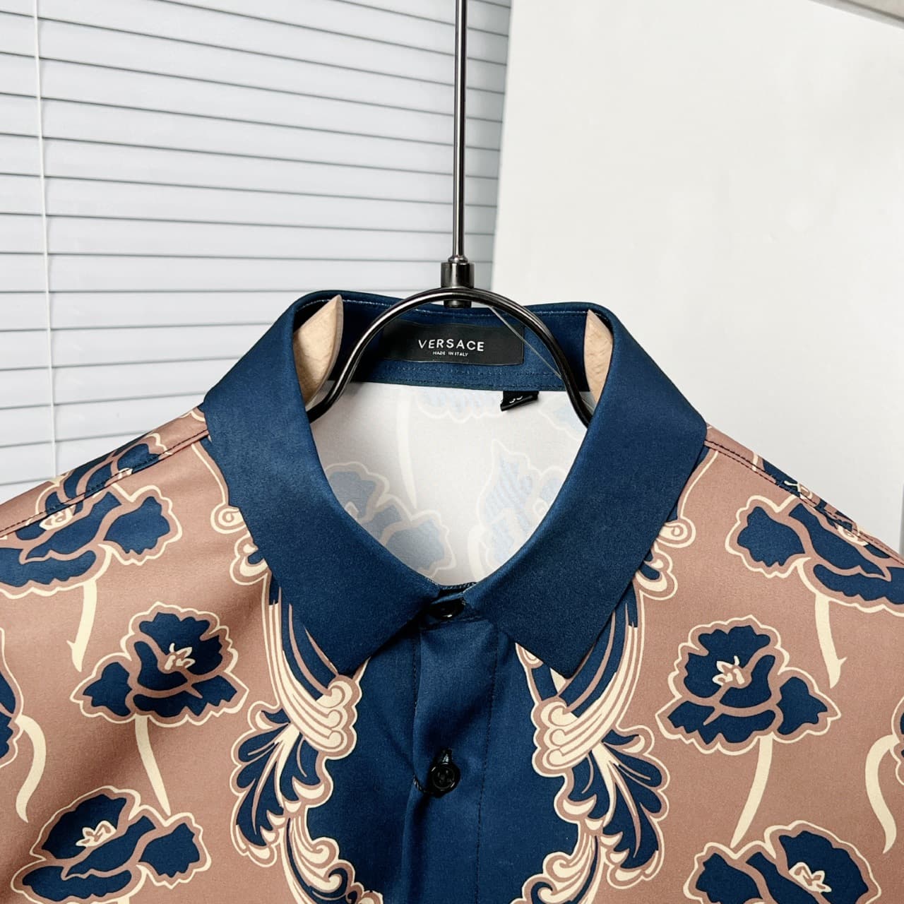 Cheap Versace Long-Sleeved Polo T-Shirts for Men in 235561, $60 USD- [IB235561] - Replica Versace Long-Sleeved Polo T-Shirts for Men