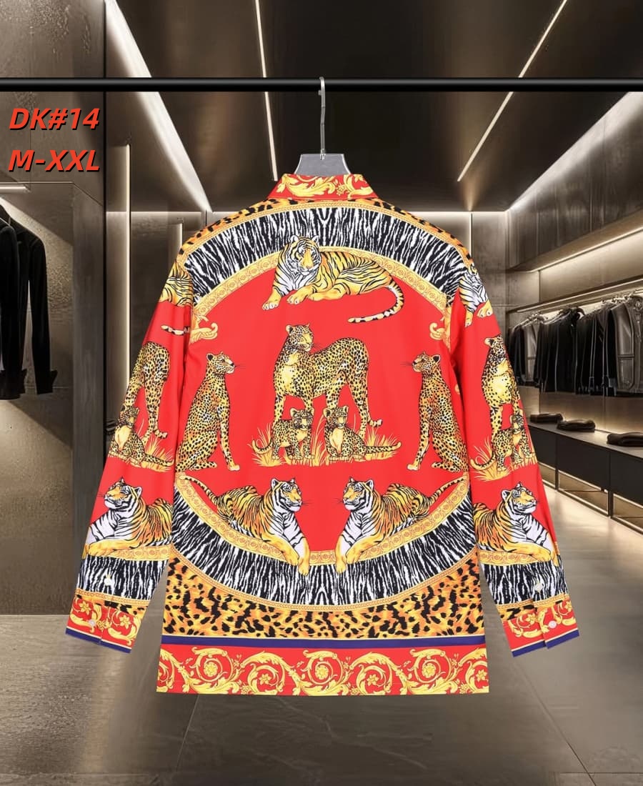 Cheap Versace Long-Sleeved Polo Shirts for Men in 235581, $50 USD- [IB235581] - Replica Versace Long-Sleeved Polo Shirts for Men
