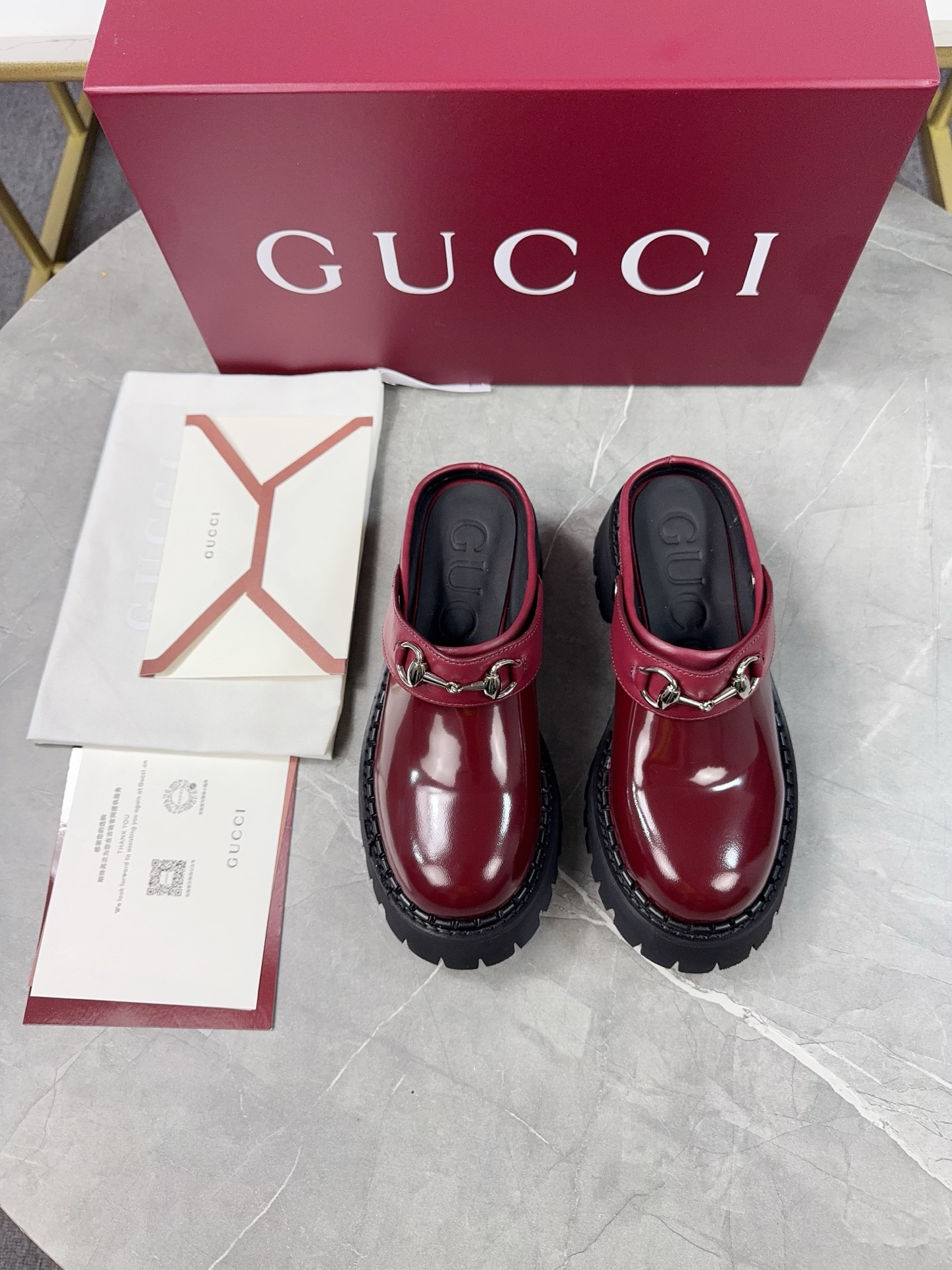 Cheap Gucci Slippers For Women in 235610, $85 USD- [IB235610] - Replica Gucci Slippers For Women