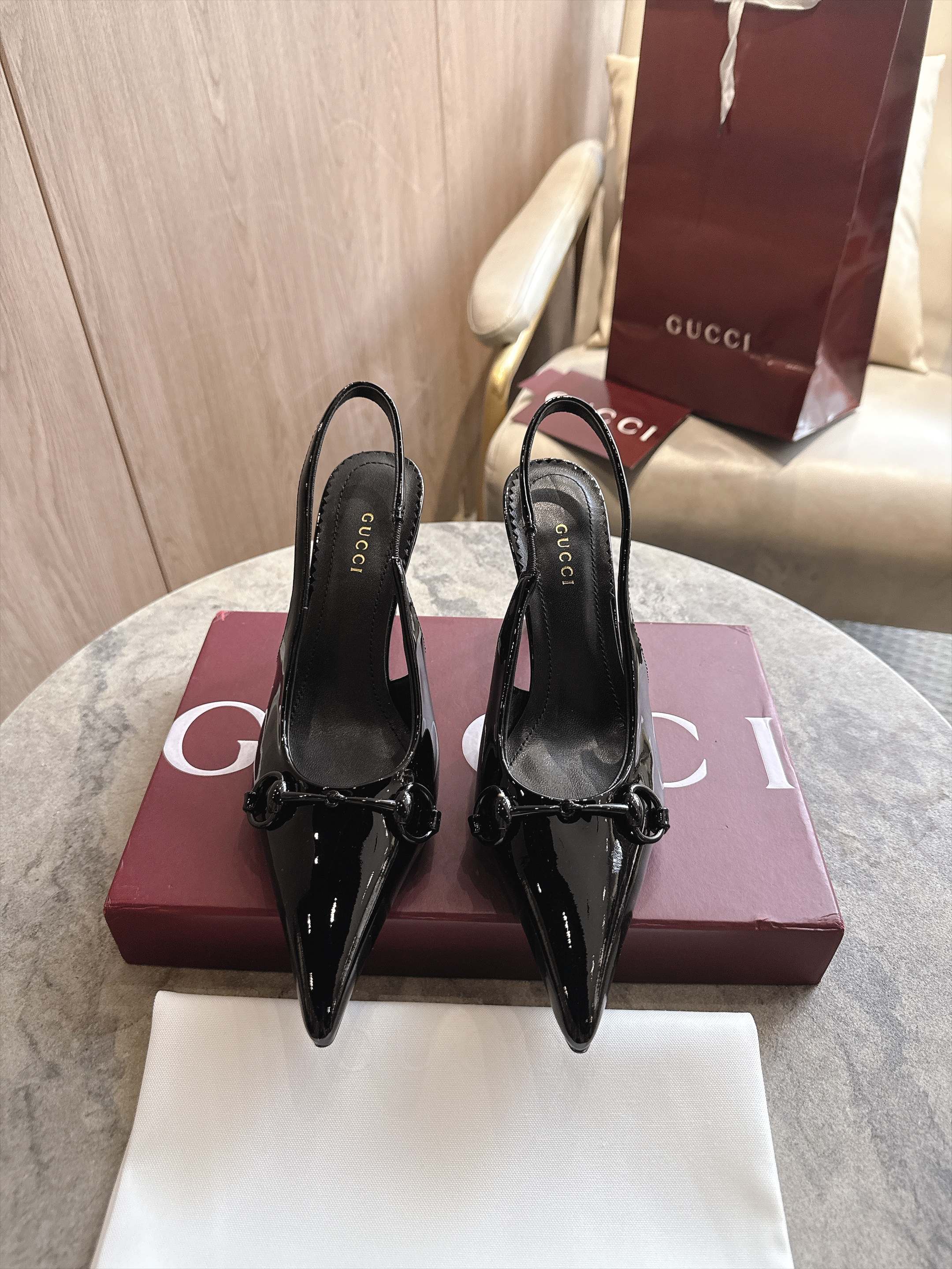 Cheap Gucci Sandals And Pumps For Women in 235612, $85 USD- [IB235612] - Replica Gucci Sandals And Pumps For Women