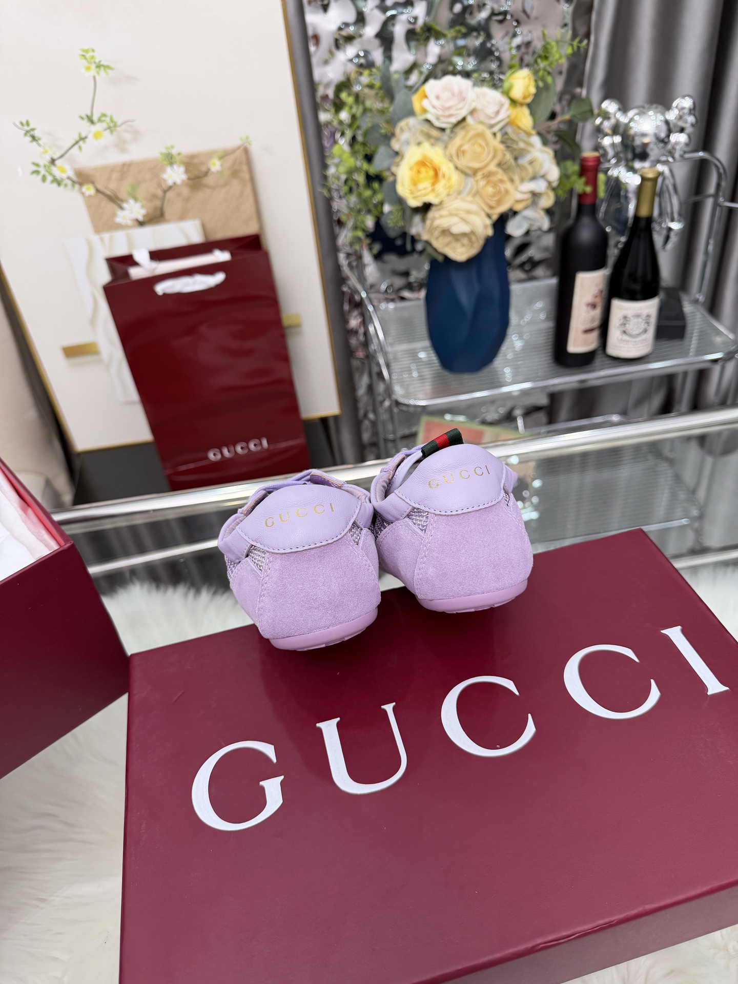 Cheap Gucci Sneakers For Women in 235618, $85 USD- [IB235618] - Replica Gucci Sneakers For Women