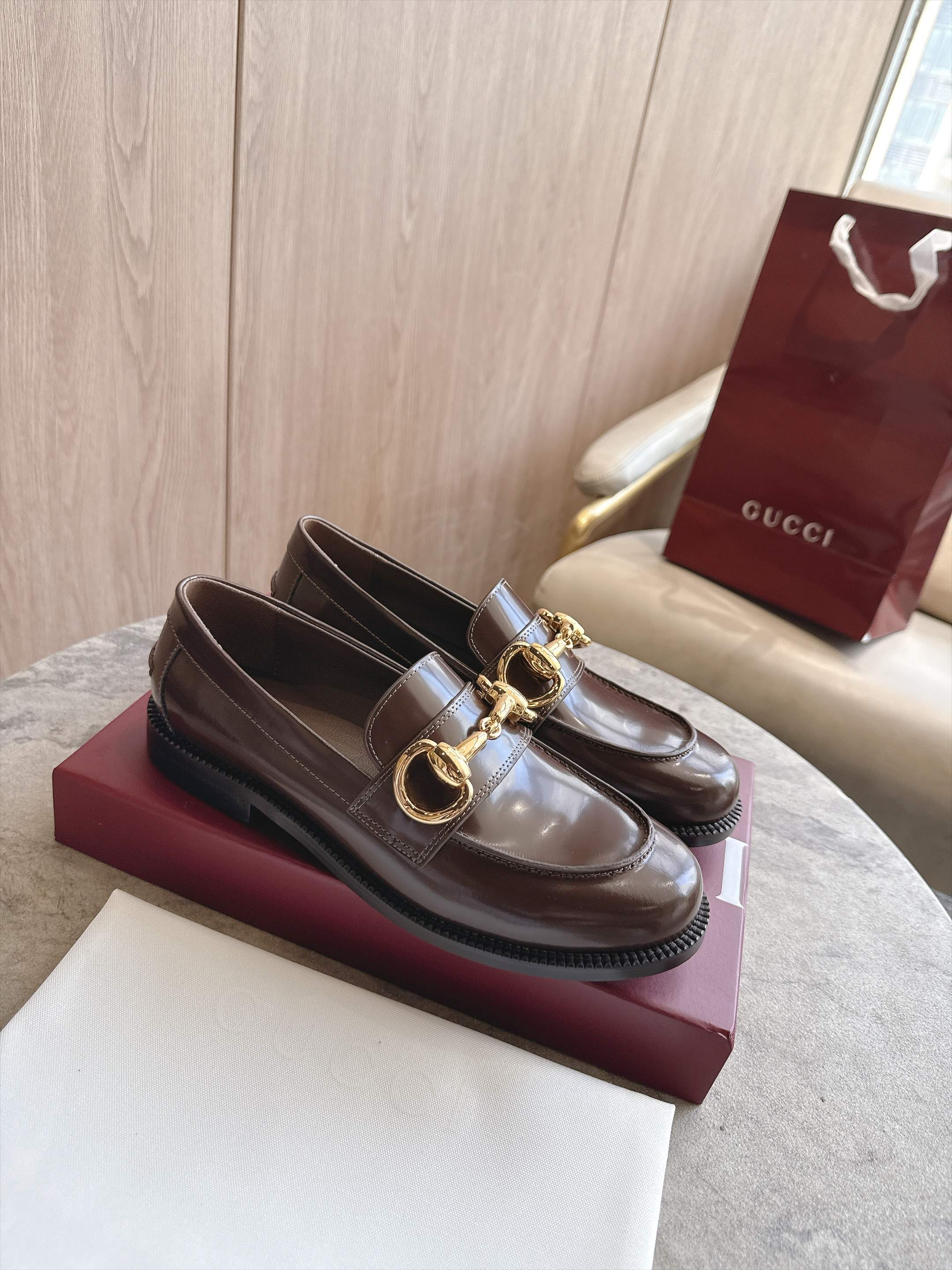Cheap Gucci Loafers For Women in 235623, $85 USD- [IB235623] - Replica Gucci Loafers For Women