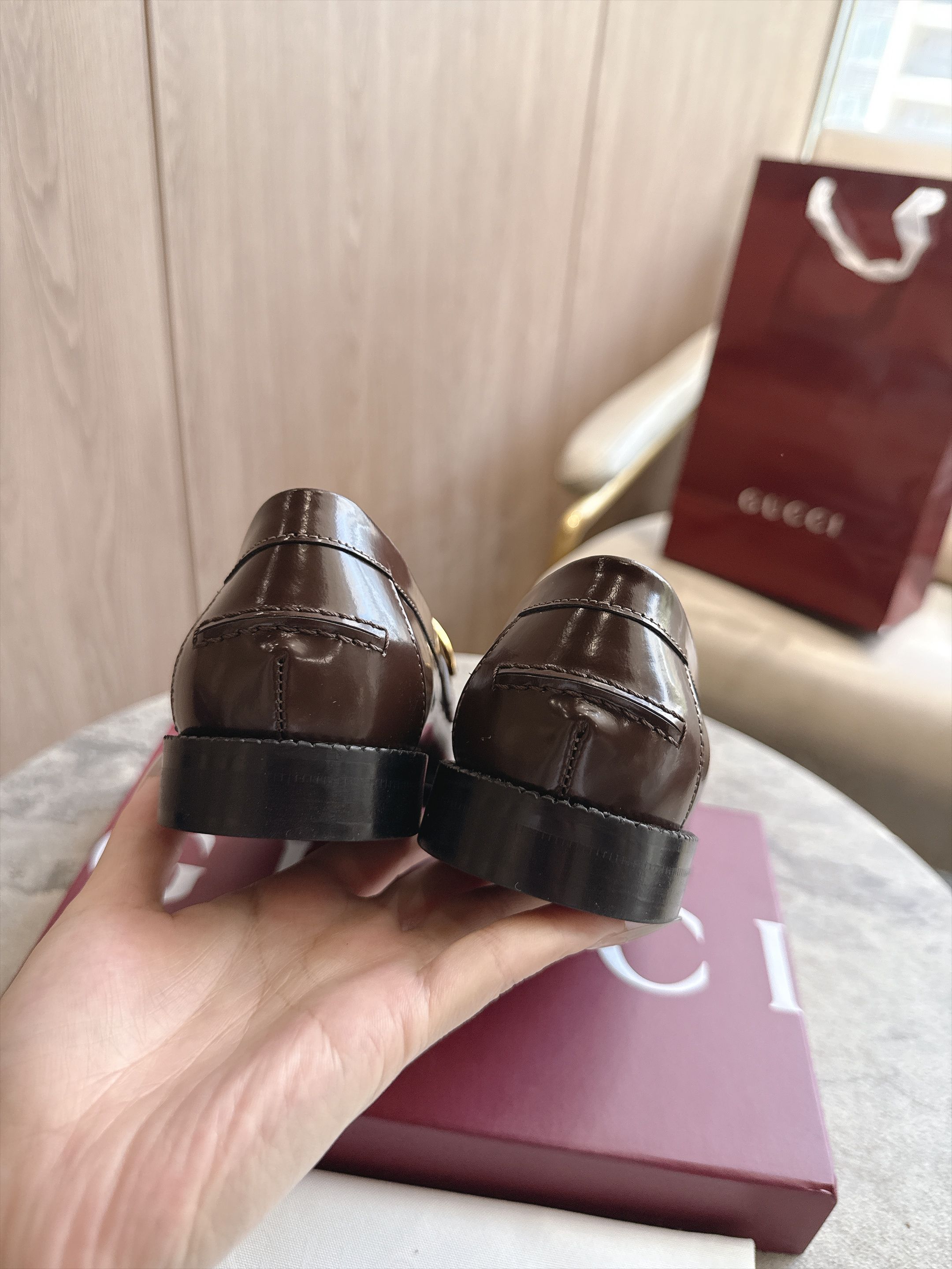 Cheap Gucci Loafers For Women in 235623, $85 USD- [IB235623] - Replica Gucci Loafers For Women