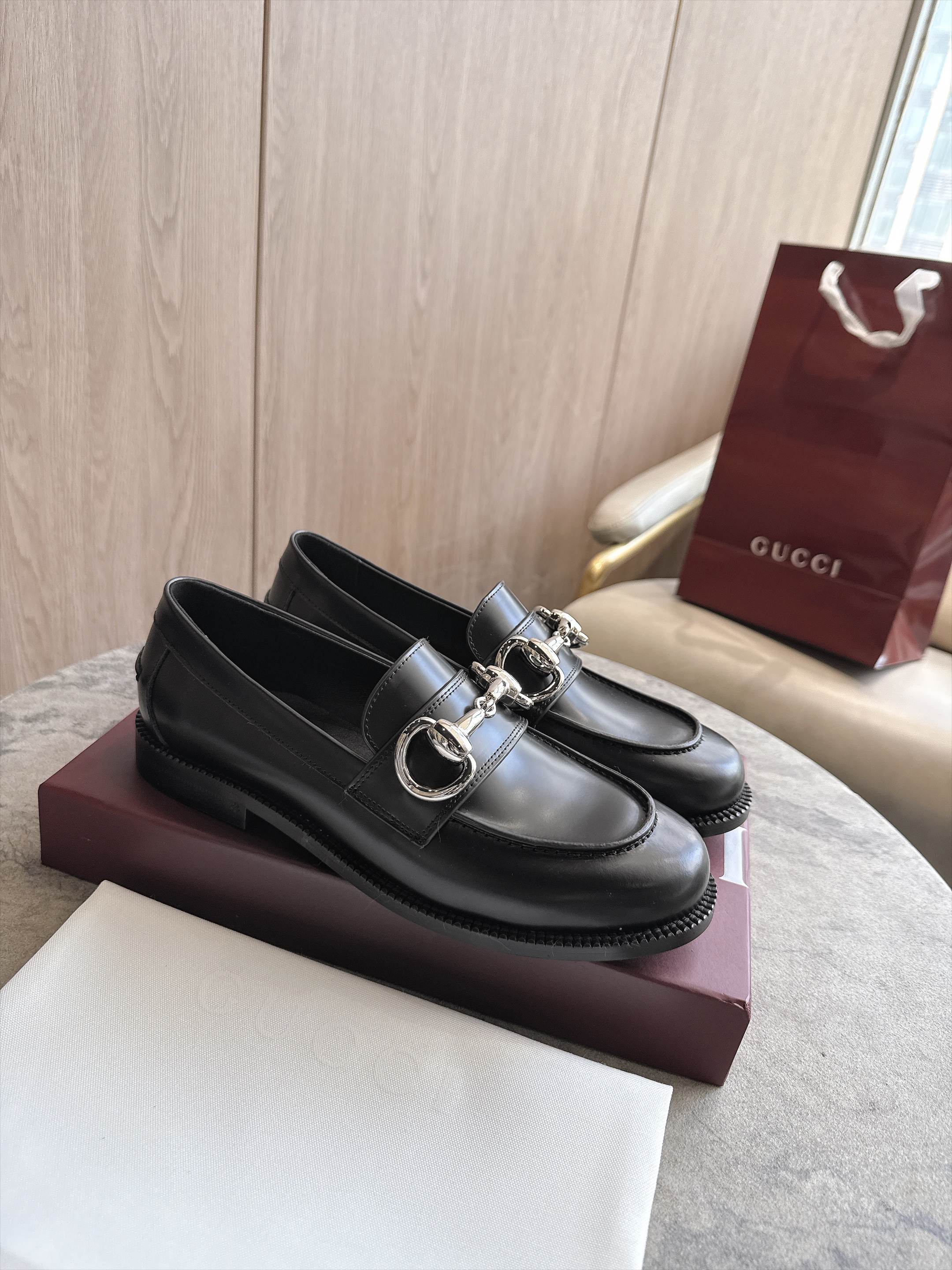 Cheap Gucci Loafers For Women in 235624, $85 USD- [IB235624] - Replica Gucci Loafers For Women