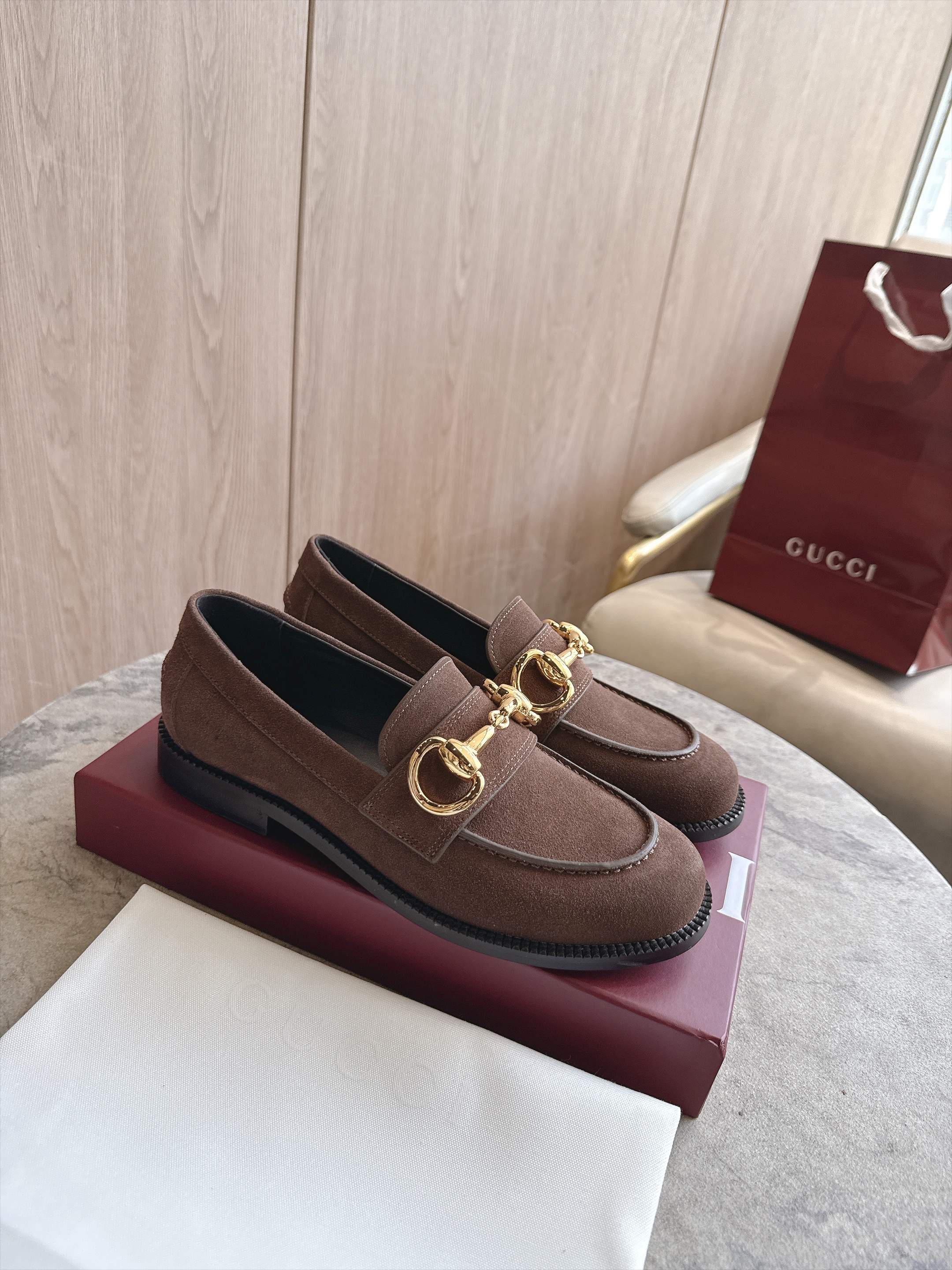 Cheap Gucci Loafers For Women in 235625, $85 USD- [IB235625] - Replica Gucci Loafers For Women