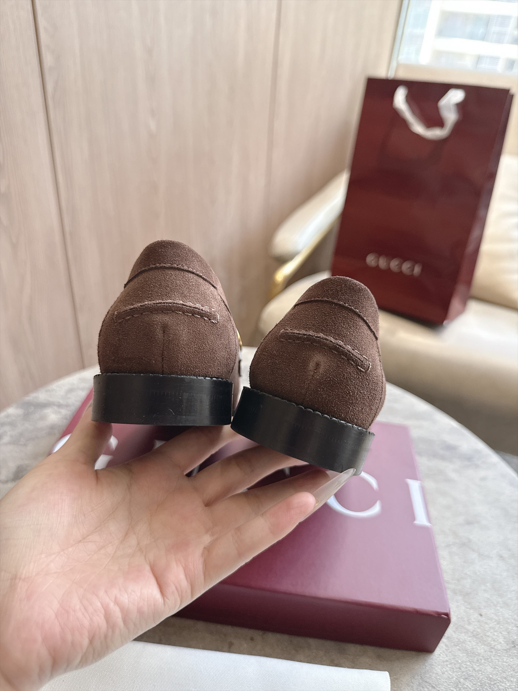 Cheap Gucci Loafers For Women in 235625, $85 USD- [IB235625] - Replica Gucci Loafers For Women