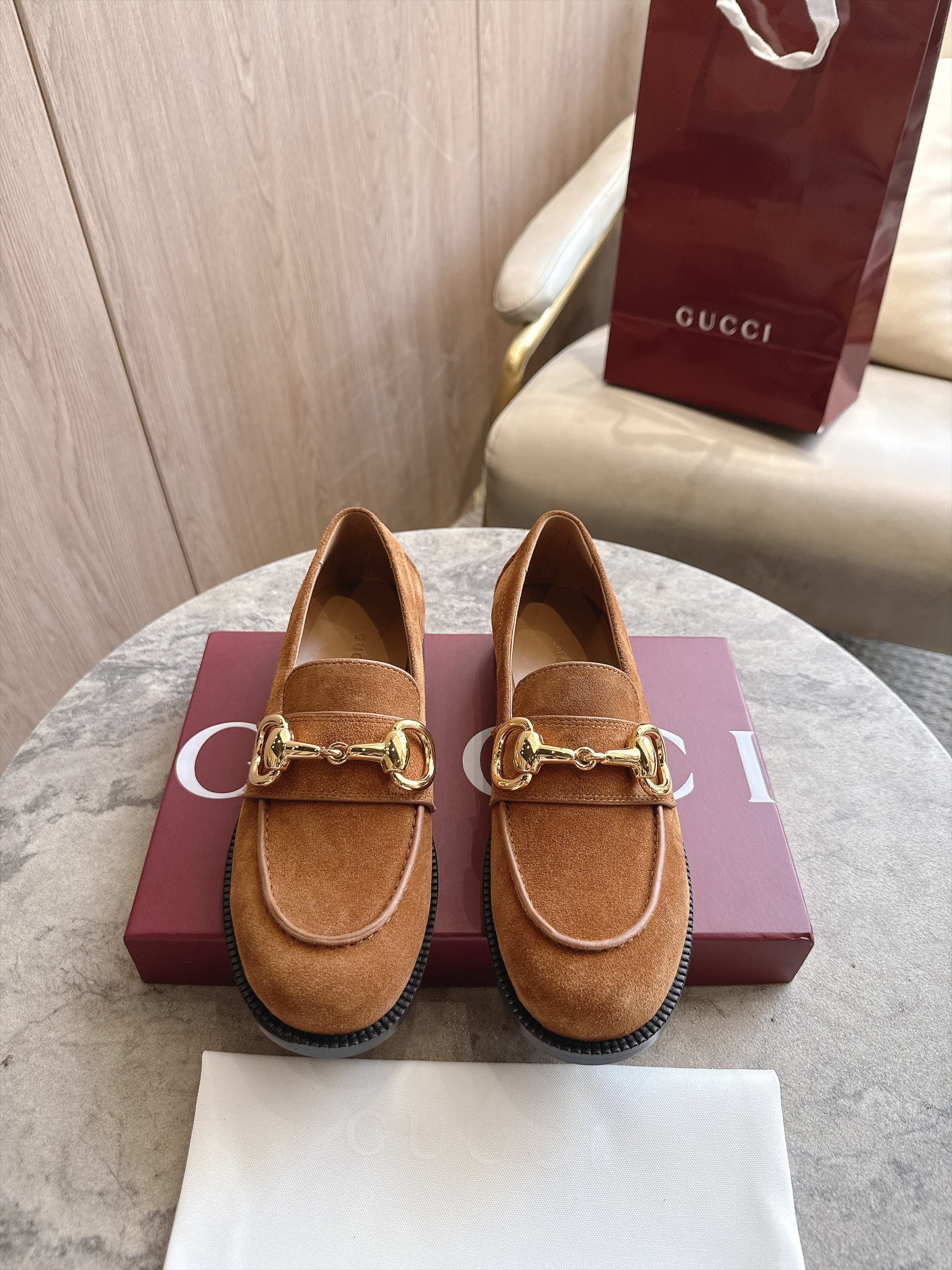 Cheap Gucci Loafers For Women in 235626, $85 USD- [IB235626] - Replica Gucci Loafers For Women