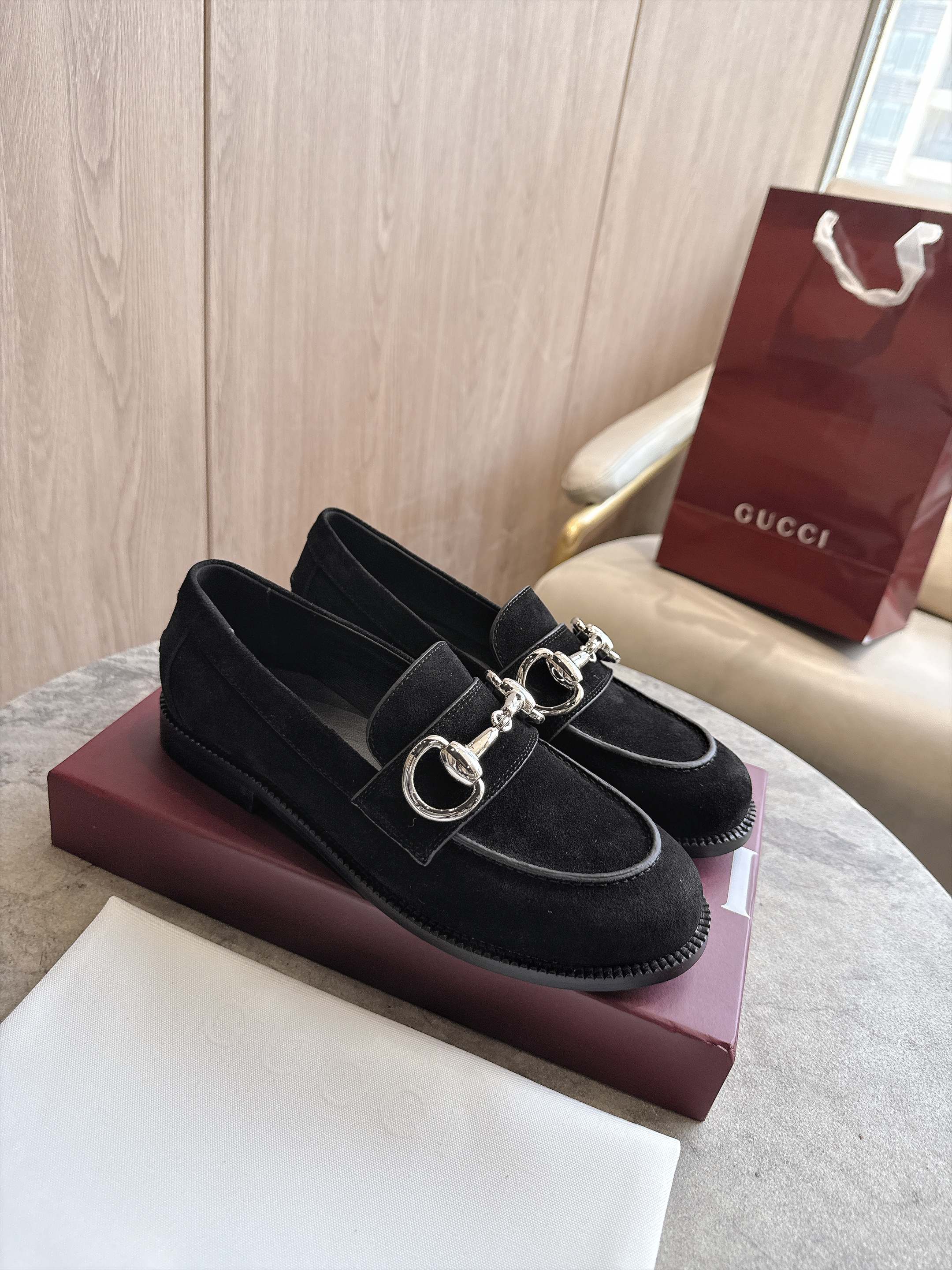 Cheap Gucci Loafers For Women in 235627, $85 USD- [IB235627] - Replica Gucci Loafers For Women