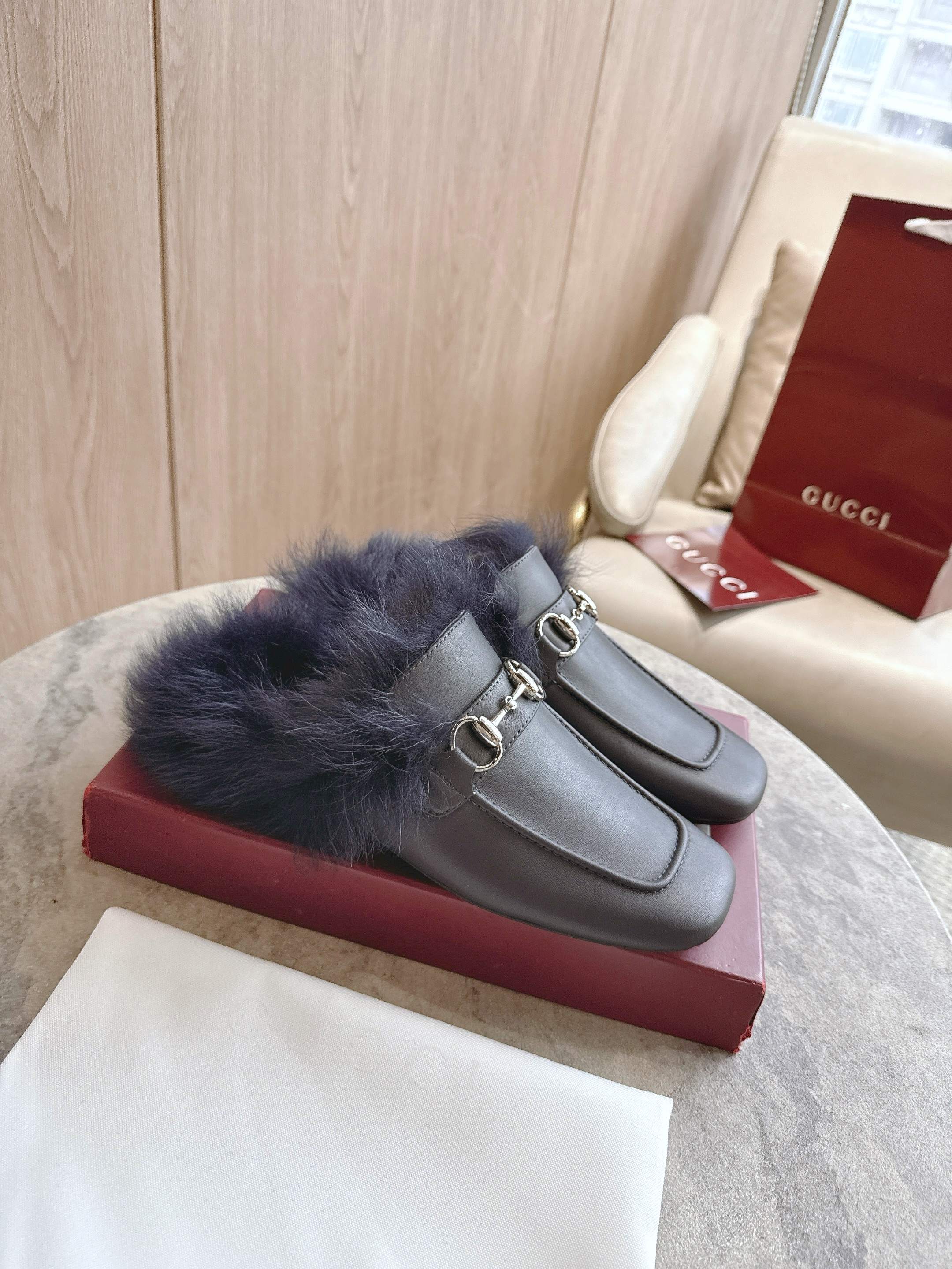 Cheap Gucci Loafers For Women in 235636, $95 USD- [IB235636] - Replica Gucci Loafers For Women