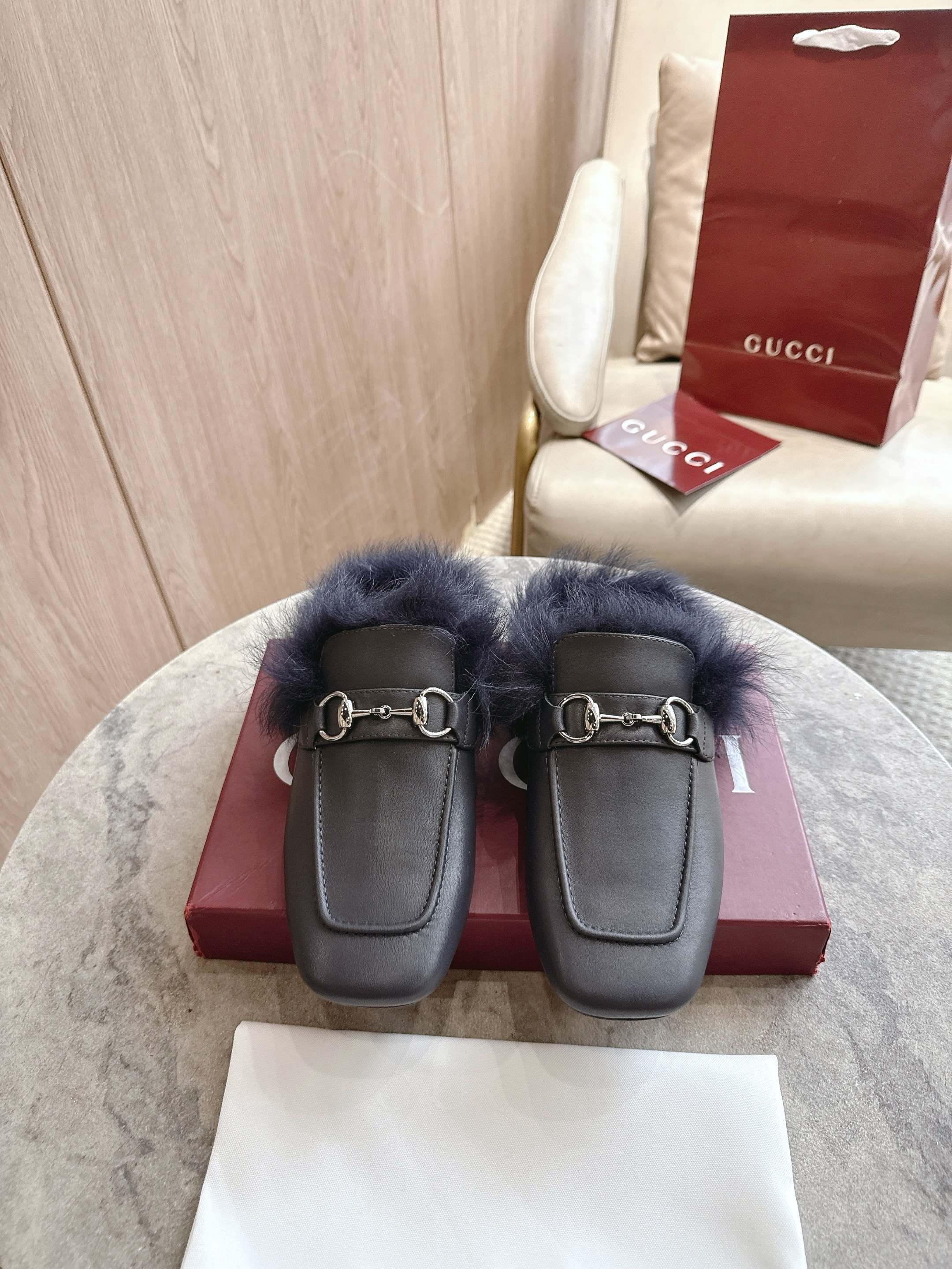 Cheap Gucci Loafers For Women in 235636, $95 USD- [IB235636] - Replica Gucci Loafers For Women