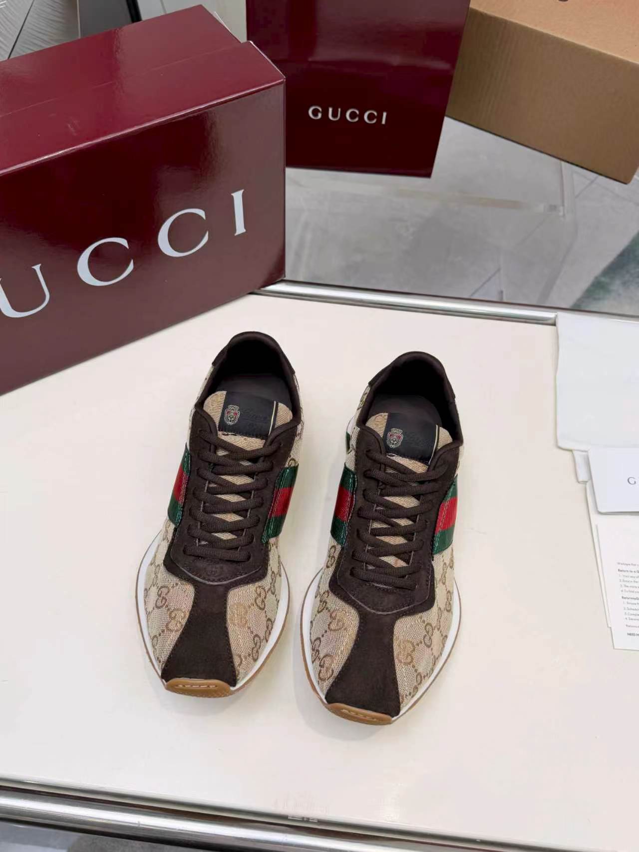 Cheap Gucci Sneakers For Men in 235638, $85 USD- [IB235638] - Replica Gucci Sneakers For Men