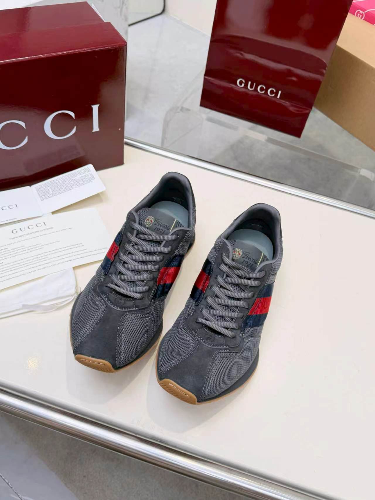 Cheap Gucci Sneakers For Men in 235640, $85 USD- [IB235640] - Replica Gucci Sneakers For Men