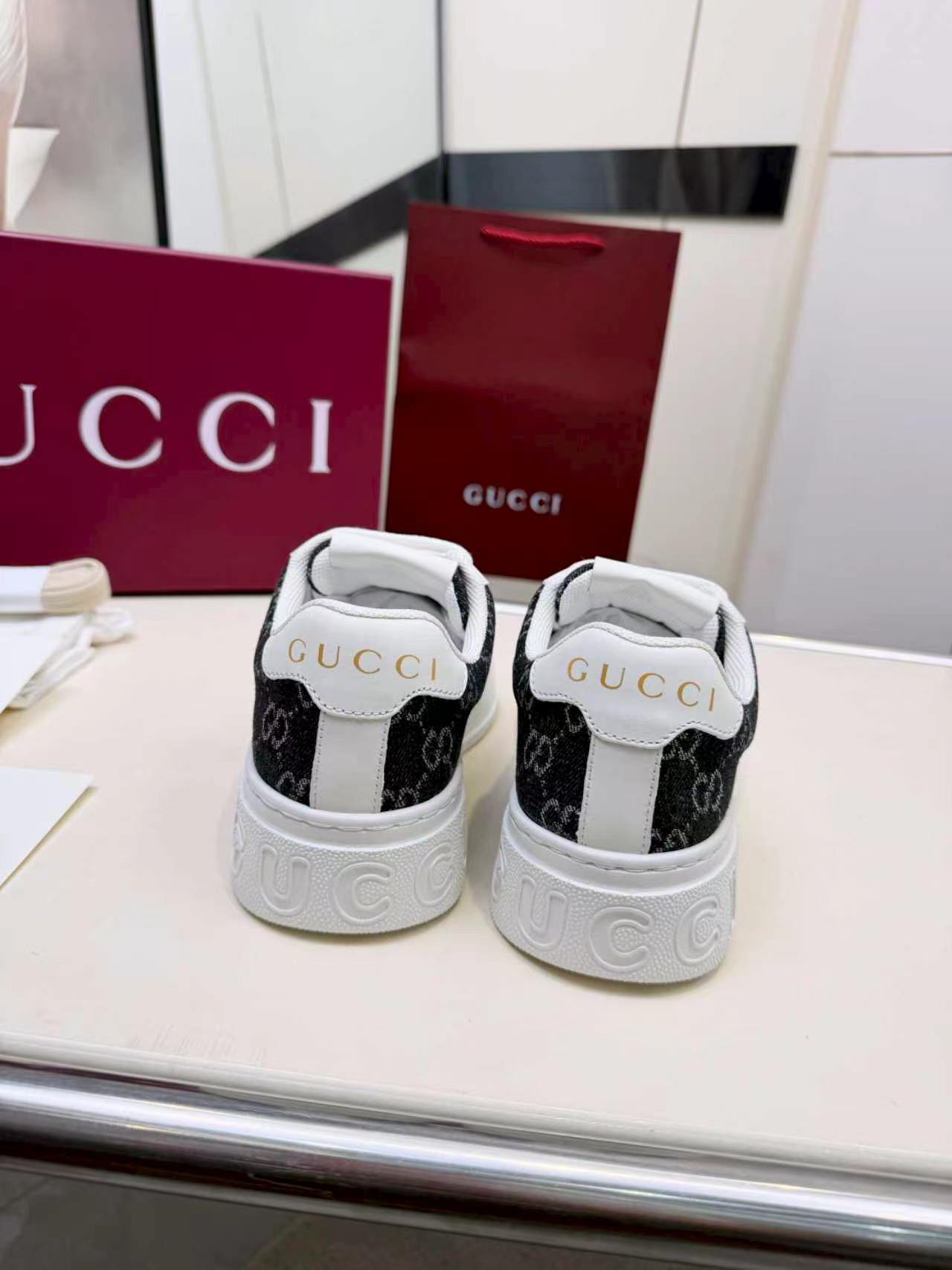 Cheap Gucci Sneakers For Women in 235643, $85 USD- [IB235643] - Replica Gucci Sneakers For Women