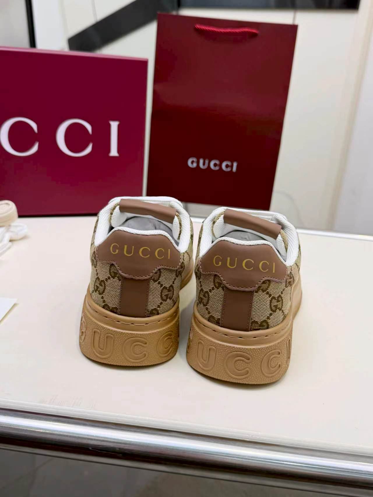 Cheap Gucci Sneakers For Women in 235644, $85 USD- [IB235644] - Replica Gucci Sneakers For Women