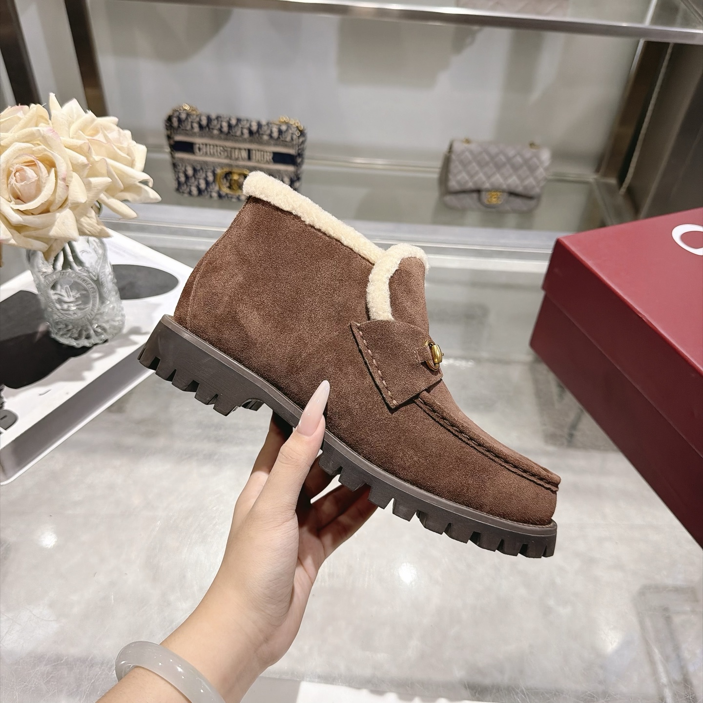 Cheap Gucci Boots For Women in 235645, $100 USD- [IB235645] - Replica Gucci Boots For Women