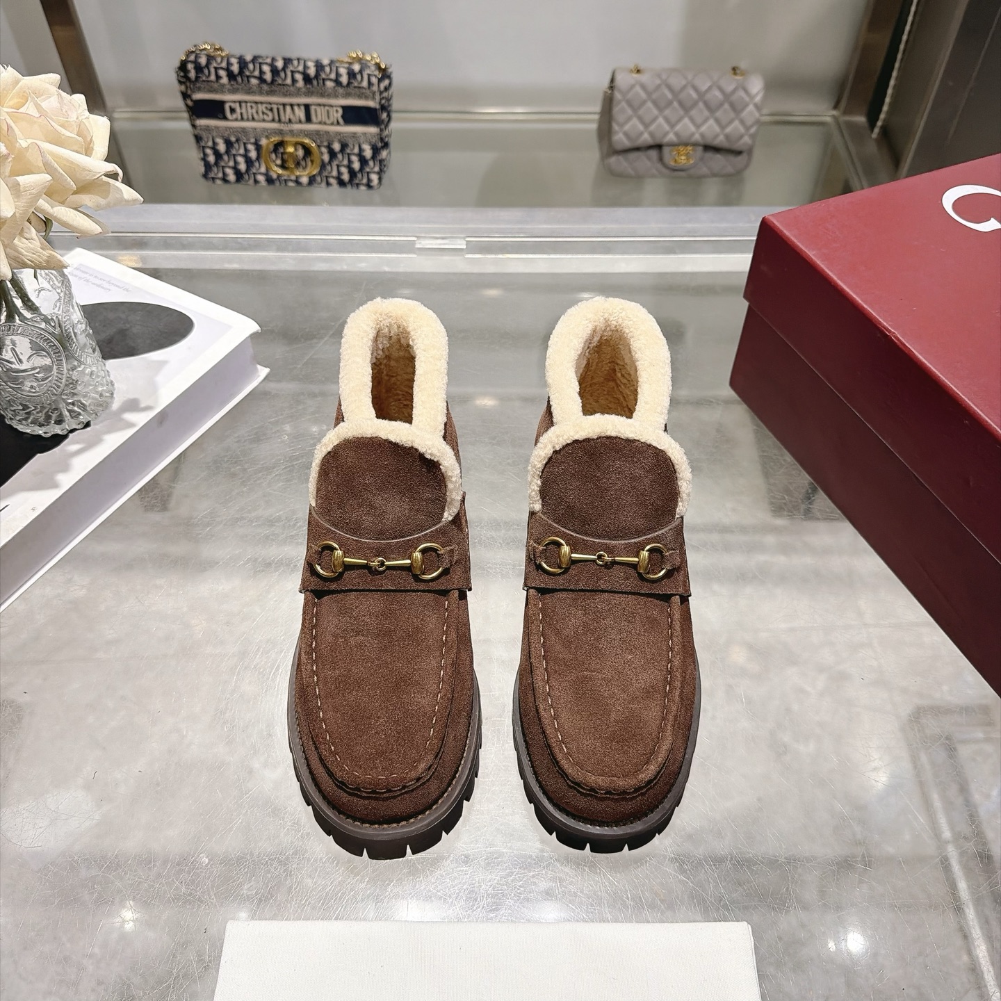 Cheap Gucci Boots For Women in 235645, $100 USD- [IB235645] - Replica Gucci Boots For Women