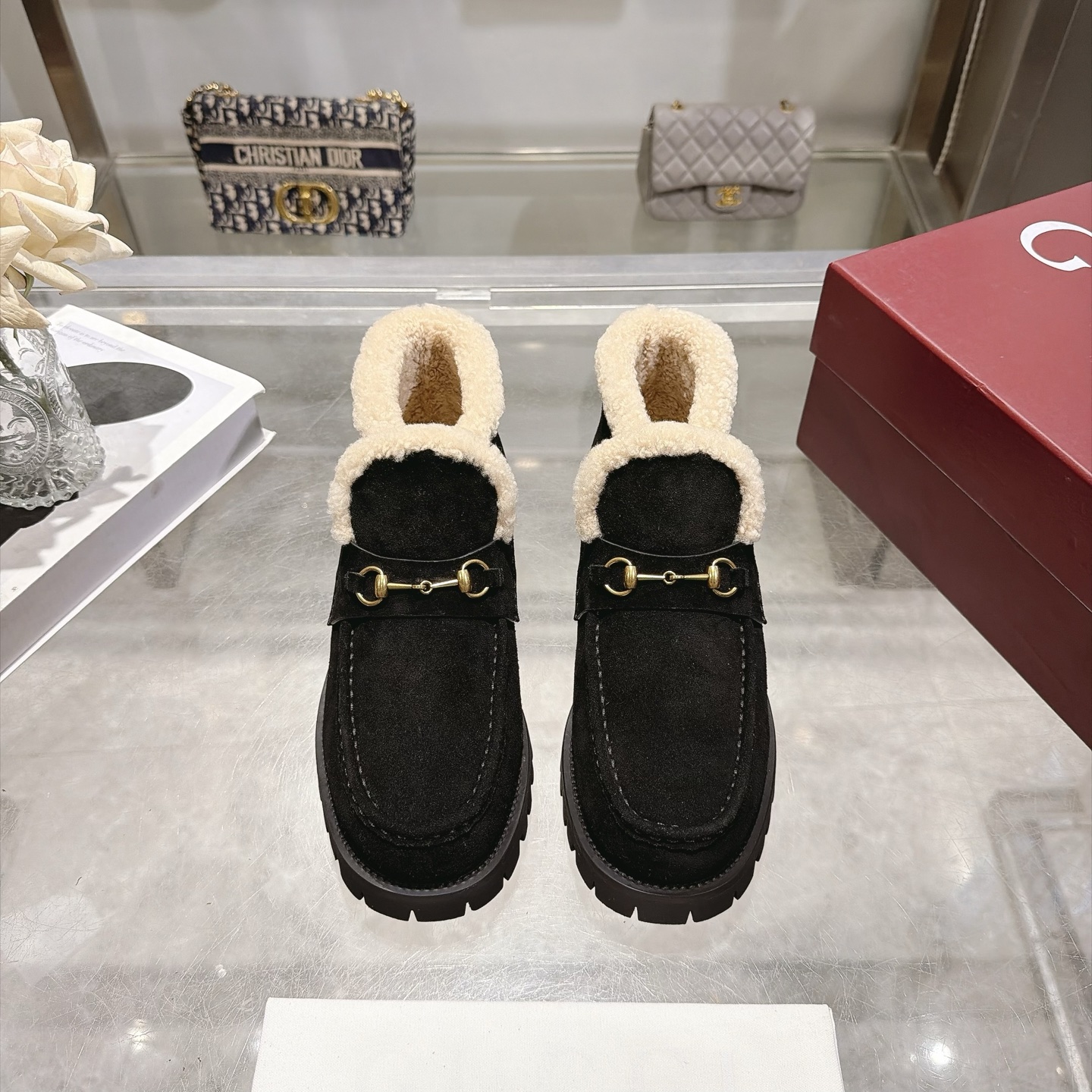 Cheap Gucci Boots For Women in 235648, $100 USD- [IB235648] - Replica Gucci Boots For Women