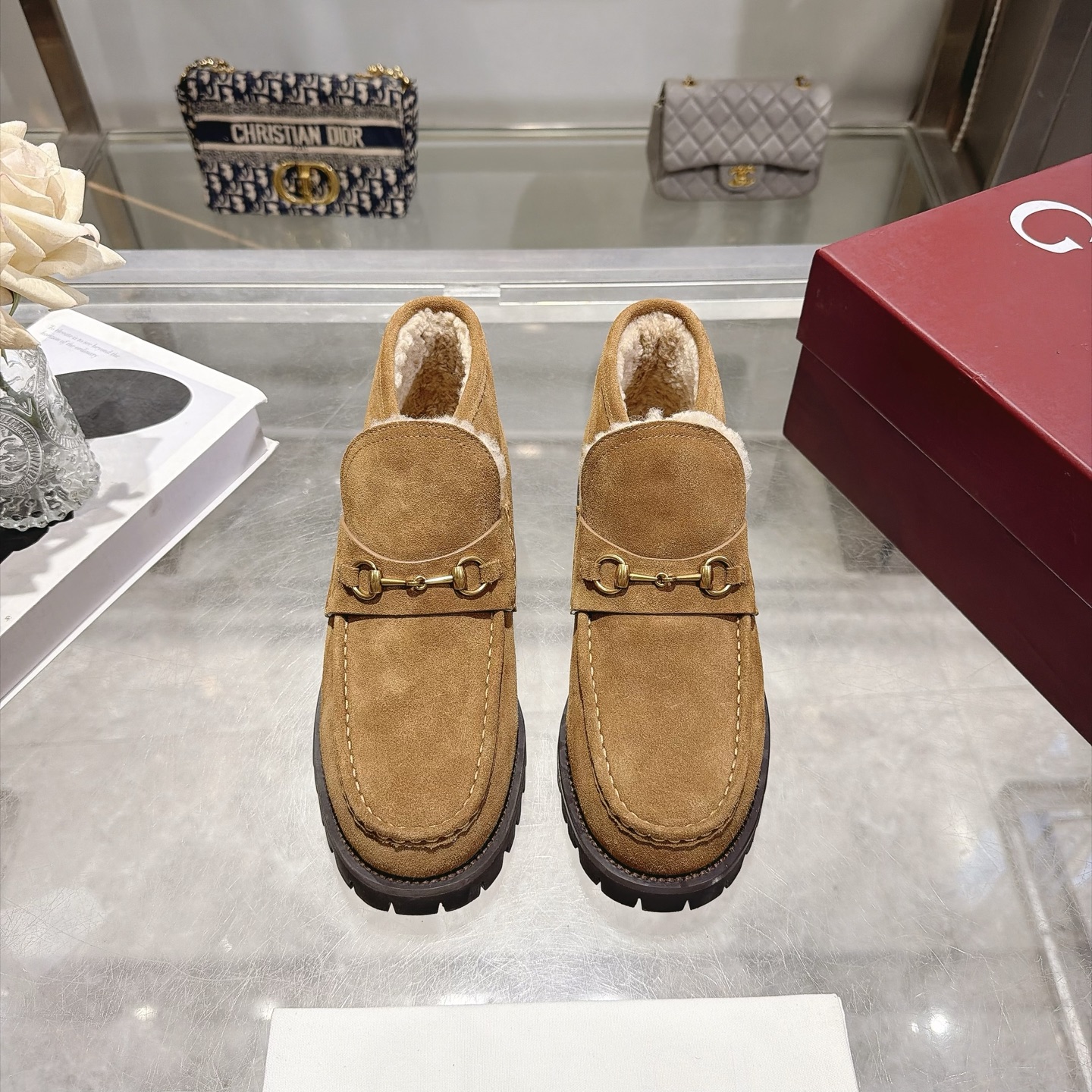 Cheap Gucci Boots For Women in 235649, $100 USD- [IB235649] - Replica Gucci Boots For Women