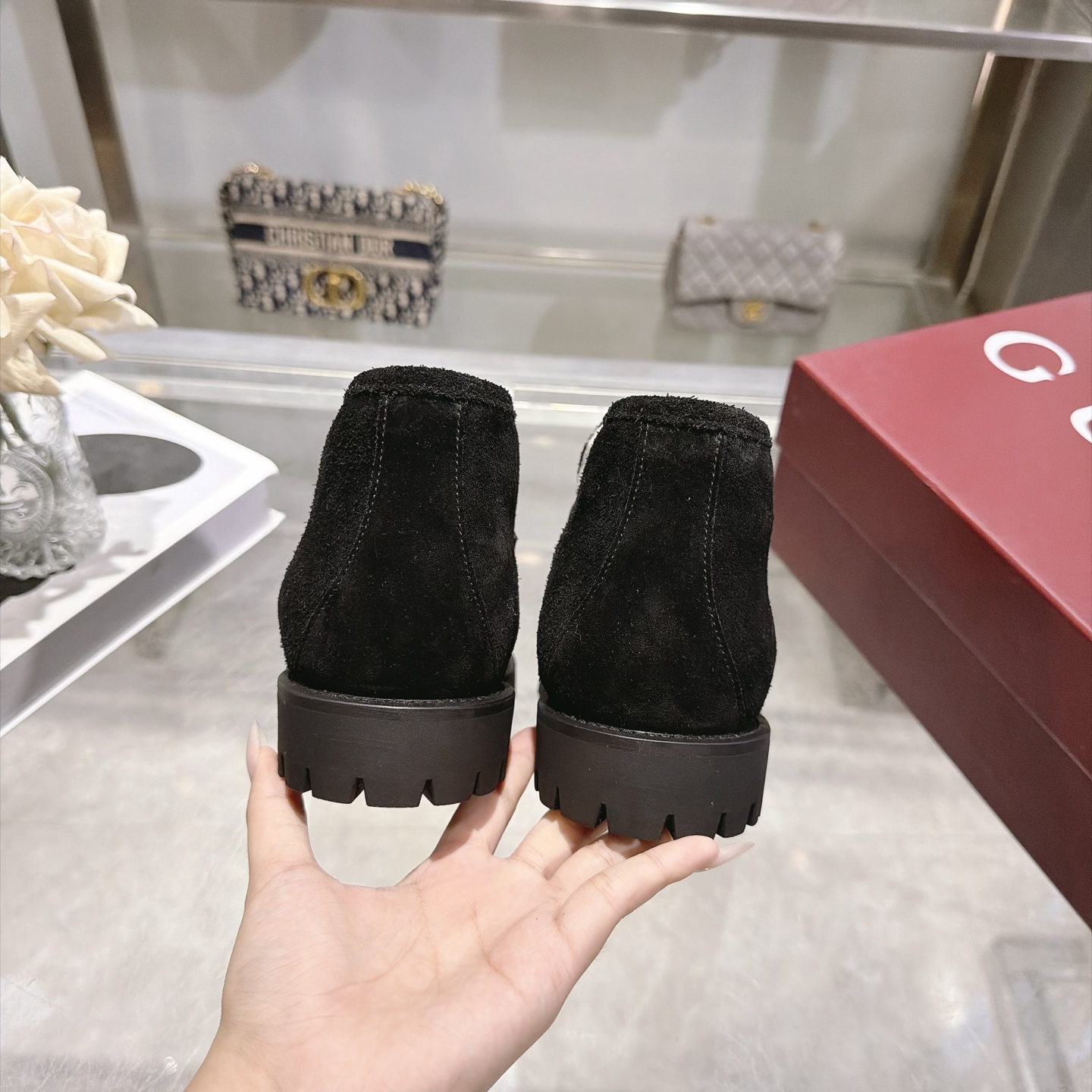 Cheap Gucci Boots For Women in 235651, $100 USD- [IB235651] - Replica Gucci Boots For Women