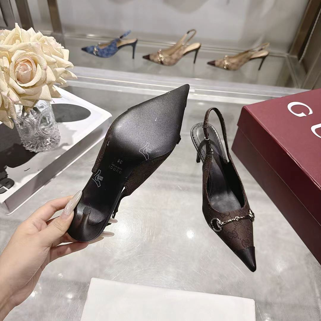 Cheap Gucci Sandals And Pumps For Women in 235655, $85 USD- [IB235655] - Replica Gucci Sandals And Pumps For Women