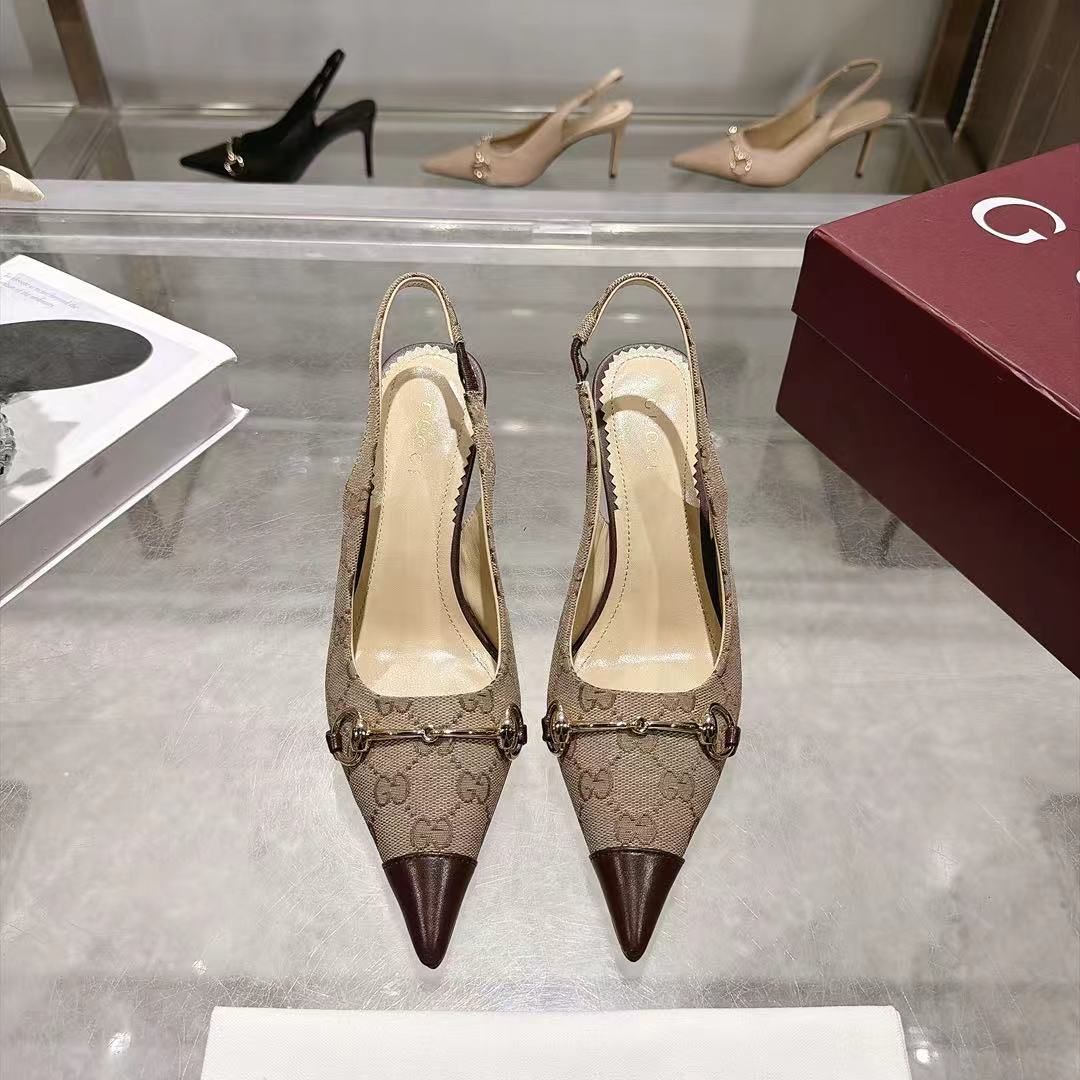 Cheap Gucci Sandals And Pumps For Women in 235656, $85 USD- [IB235656] - Replica Gucci Sandals And Pumps For Women