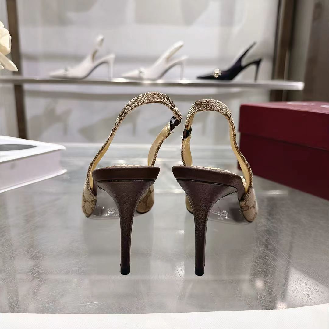 Cheap Gucci Sandals And Pumps For Women in 235656, $85 USD- [IB235656] - Replica Gucci Sandals And Pumps For Women