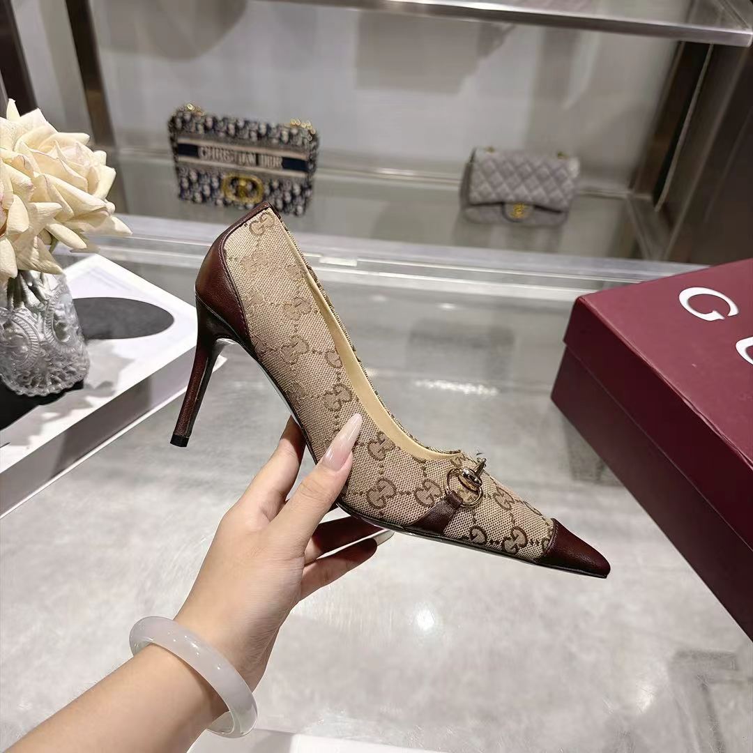 Cheap Gucci Sandals And Pumps For Women in 235663, $85 USD- [IB235663] - Replica Gucci Sandals And Pumps For Women