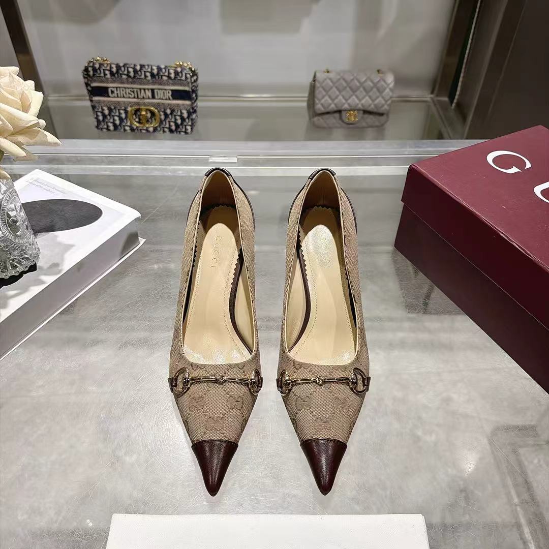 Cheap Gucci Sandals And Pumps For Women in 235663, $85 USD- [IB235663] - Replica Gucci Sandals And Pumps For Women