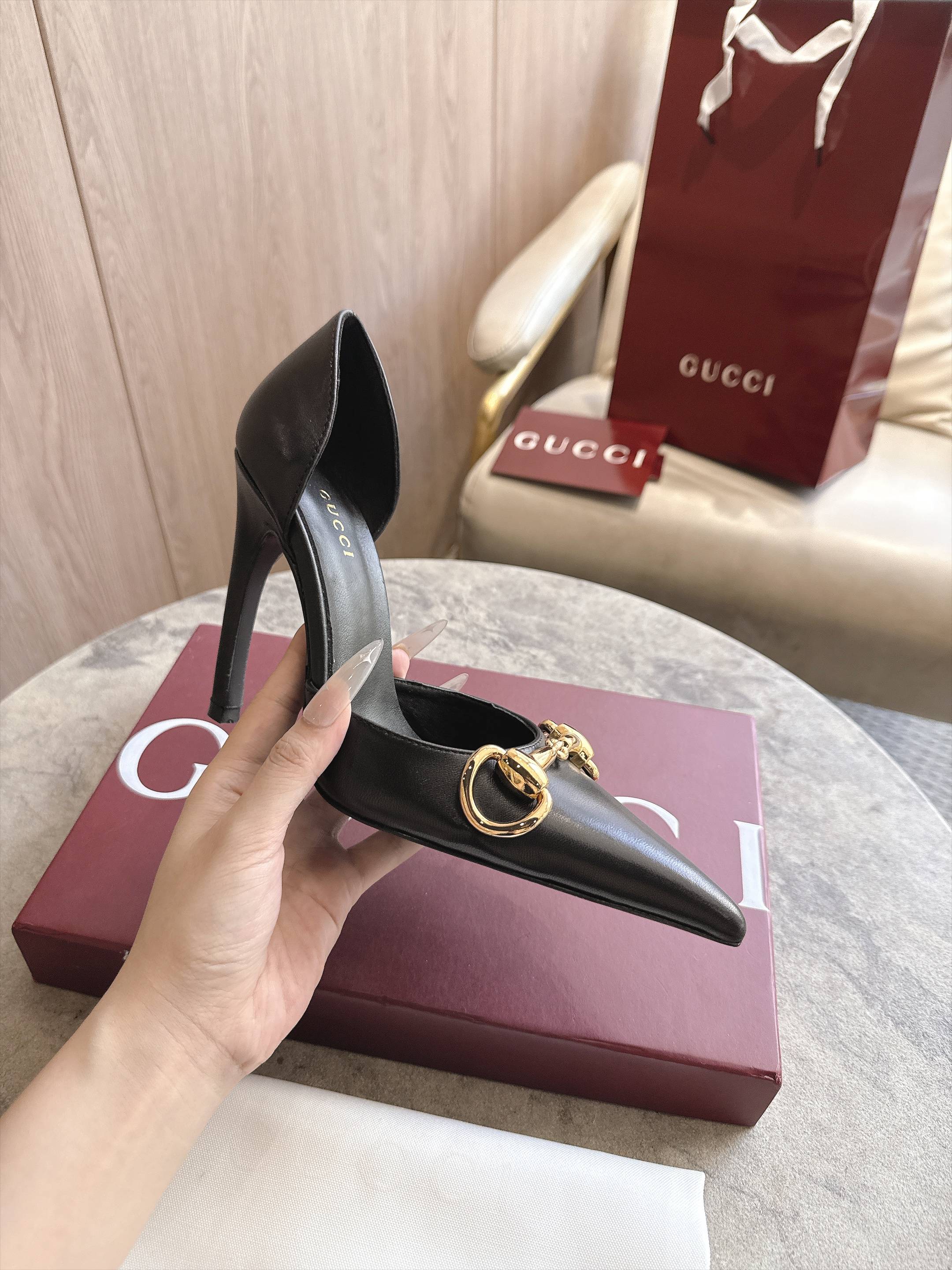 Cheap Gucci Loafers And Drivers For Women in 235669, $85 USD- [IB235669] - Replica Gucci Sandals And Pumps For Women