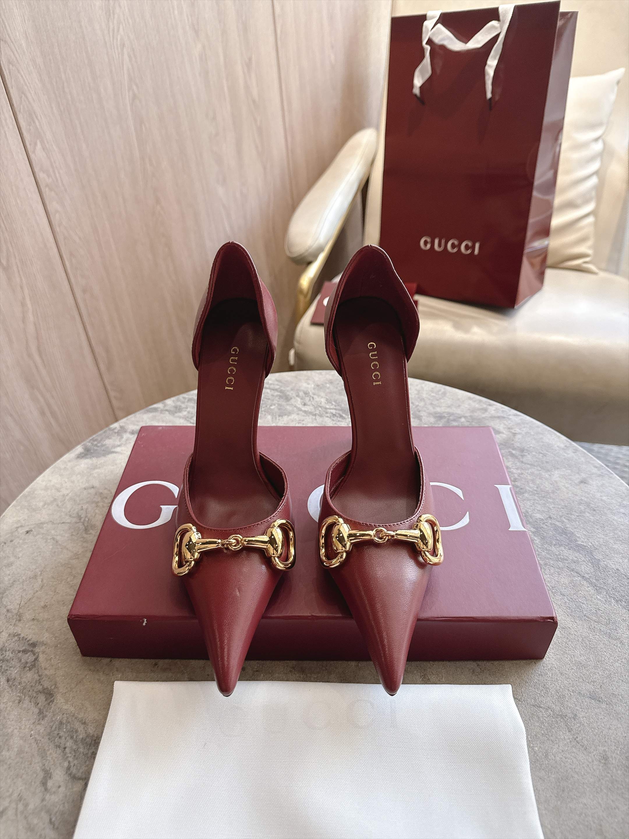 Cheap Gucci Loafers And Drivers For Women in 235670, $85 USD- [IB235670] - Replica Gucci Sandals And Pumps For Women