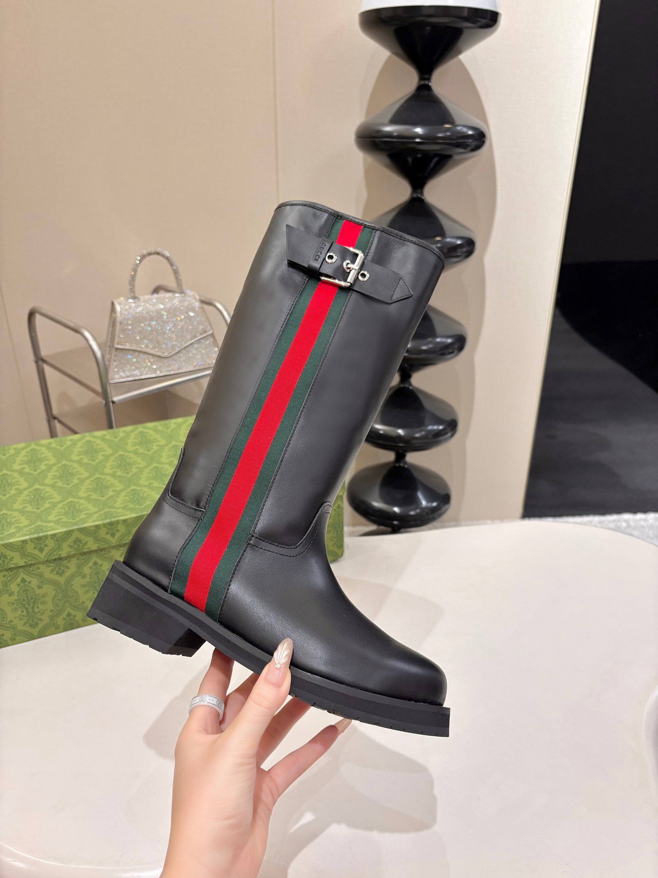 Cheap Gucci Boots For Women in 235673, $150 USD- [IB235673] - Replica Gucci Boots For Women