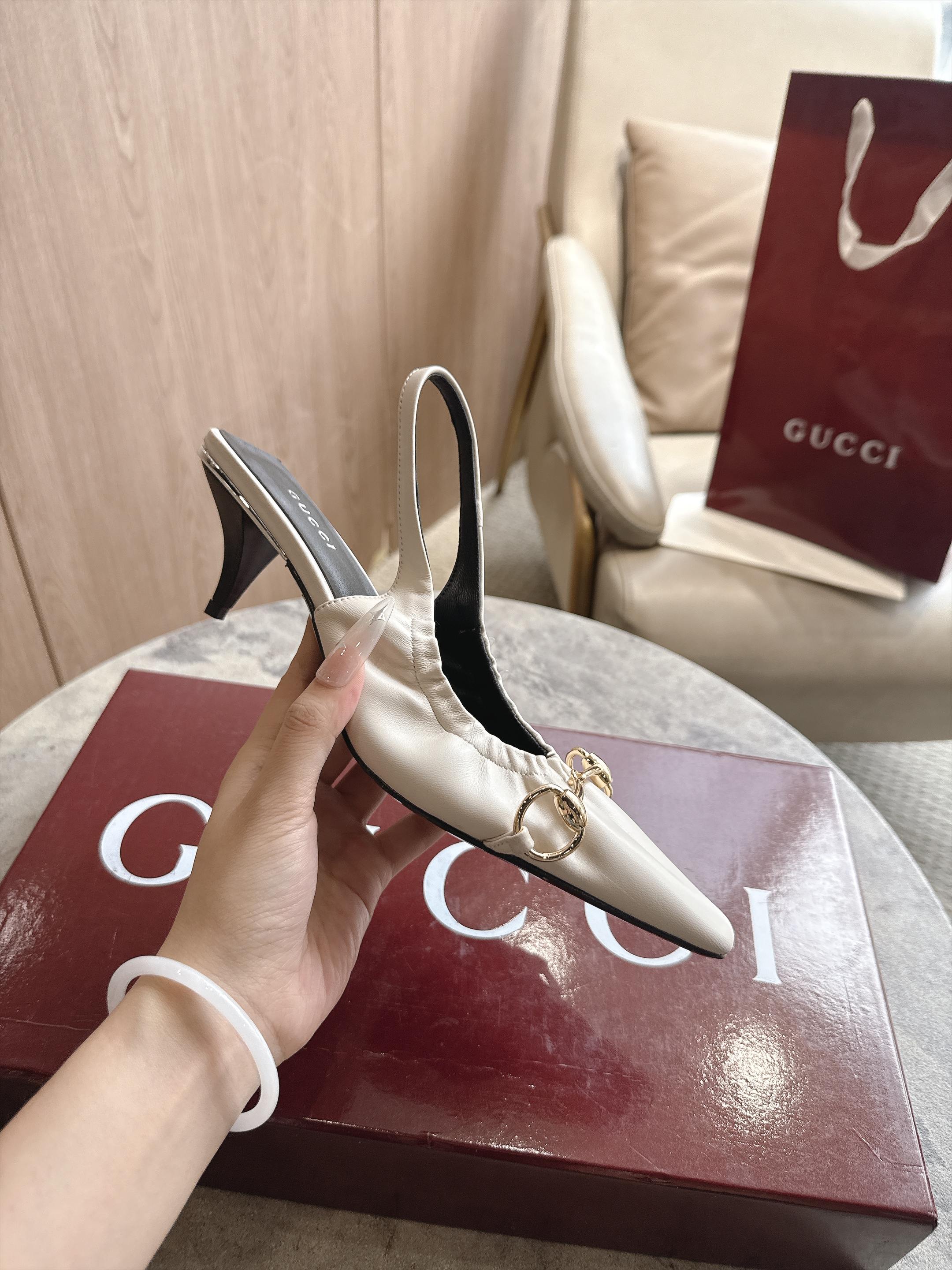 Cheap Gucci Sandals And Pumps For Women in 235676, $85 USD- [IB235676] - Replica Gucci Sandals And Pumps For Women