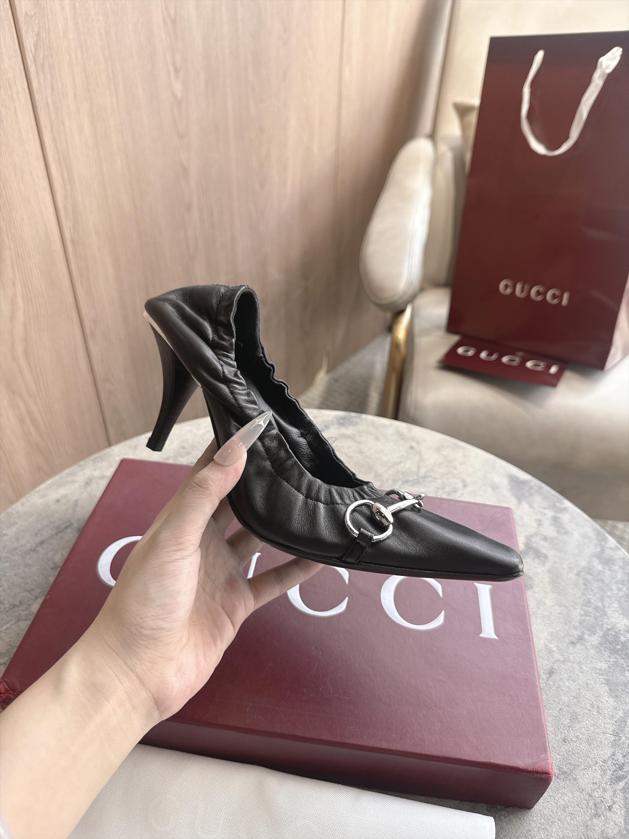 Cheap Gucci Sandals And Pumps For Women in 235677, $85 USD- [IB235677] - Replica Gucci Sandals And Pumps For Women