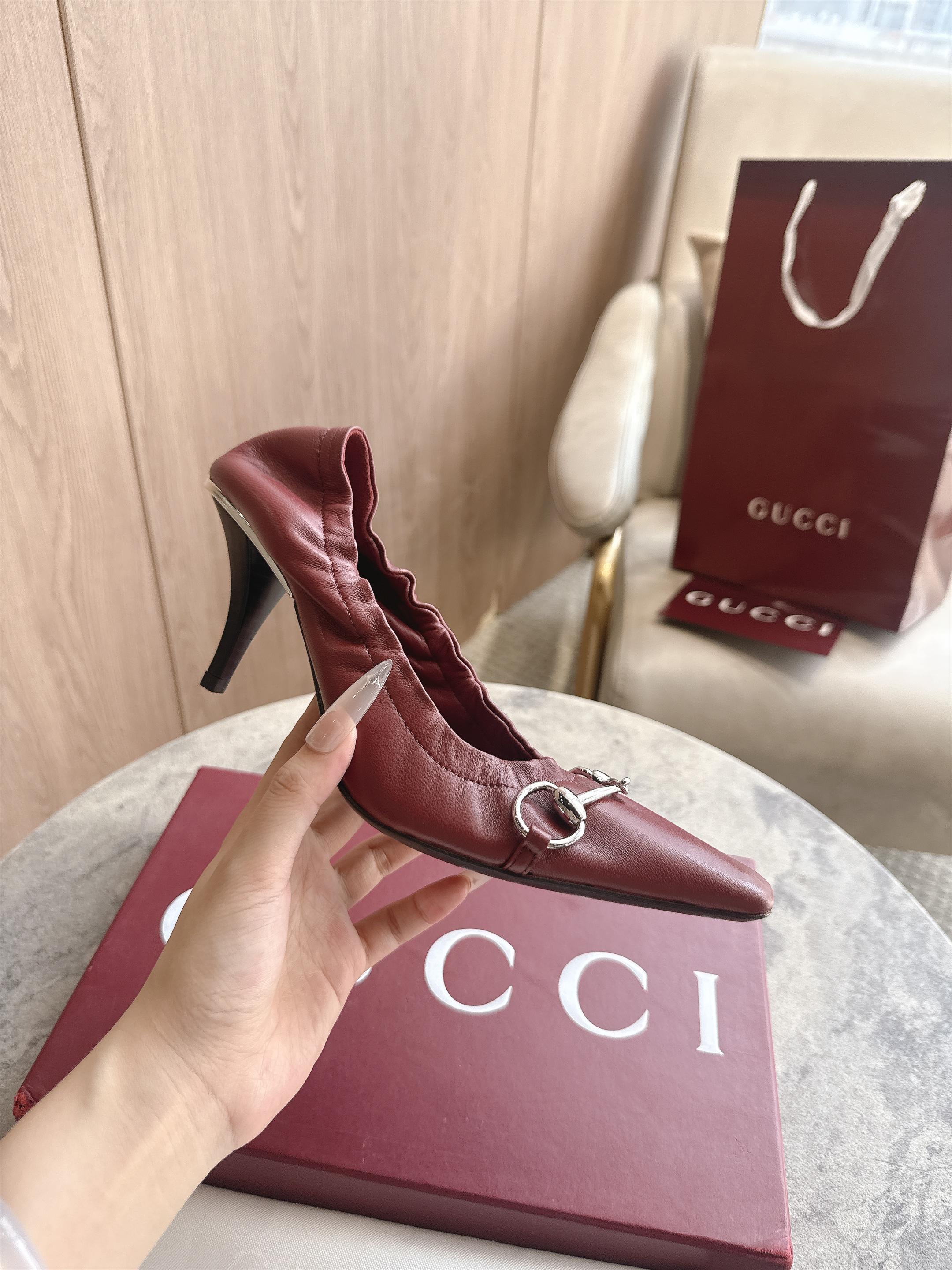 Cheap Gucci Sandals And Pumps For Women in 235679, $85 USD- [IB235679] - Replica Gucci Sandals And Pumps For Women