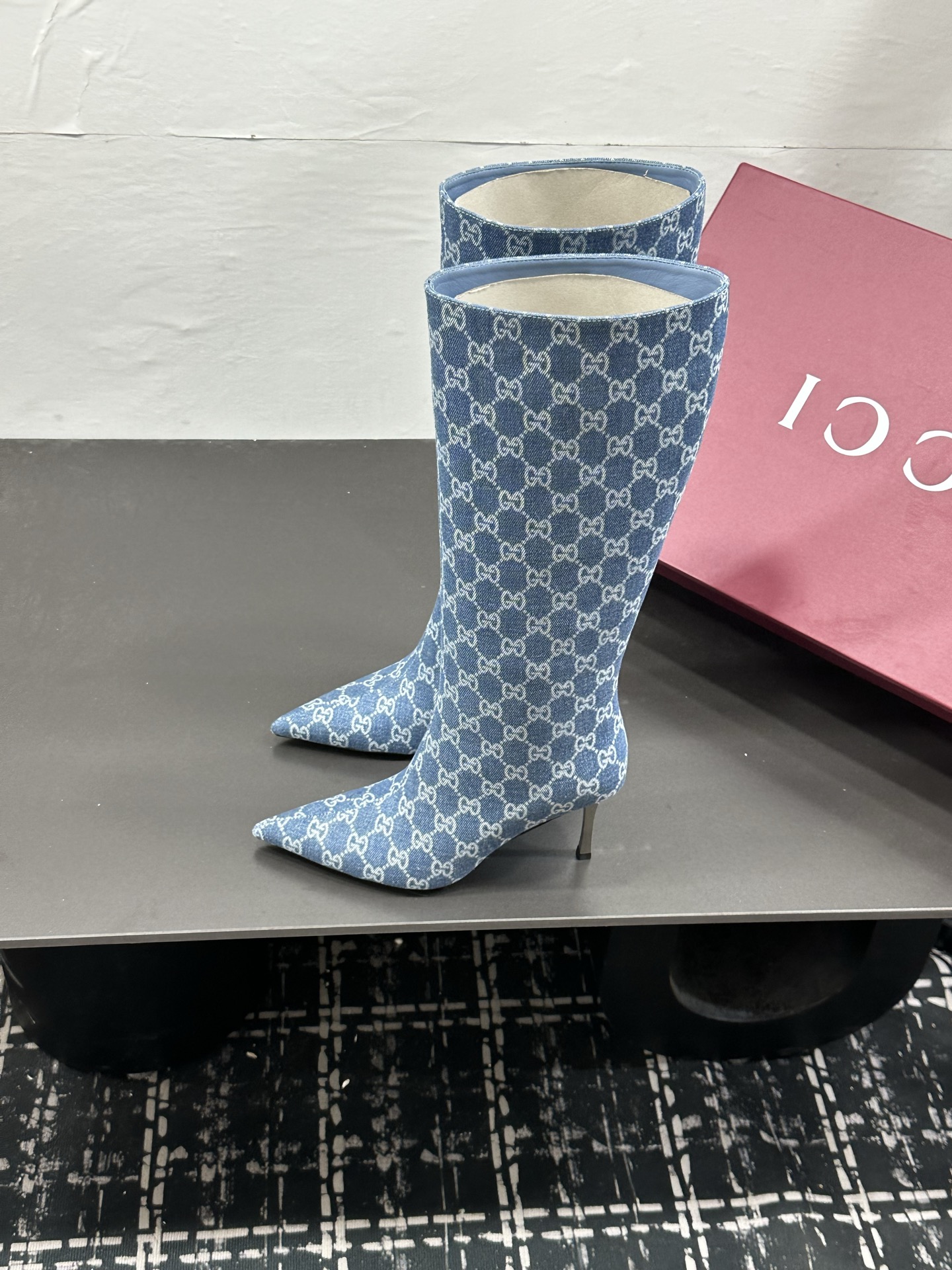 Cheap Gucci Boots For Women in 235682, $150 USD- [IB235682] - Replica Gucci Boots For Women
